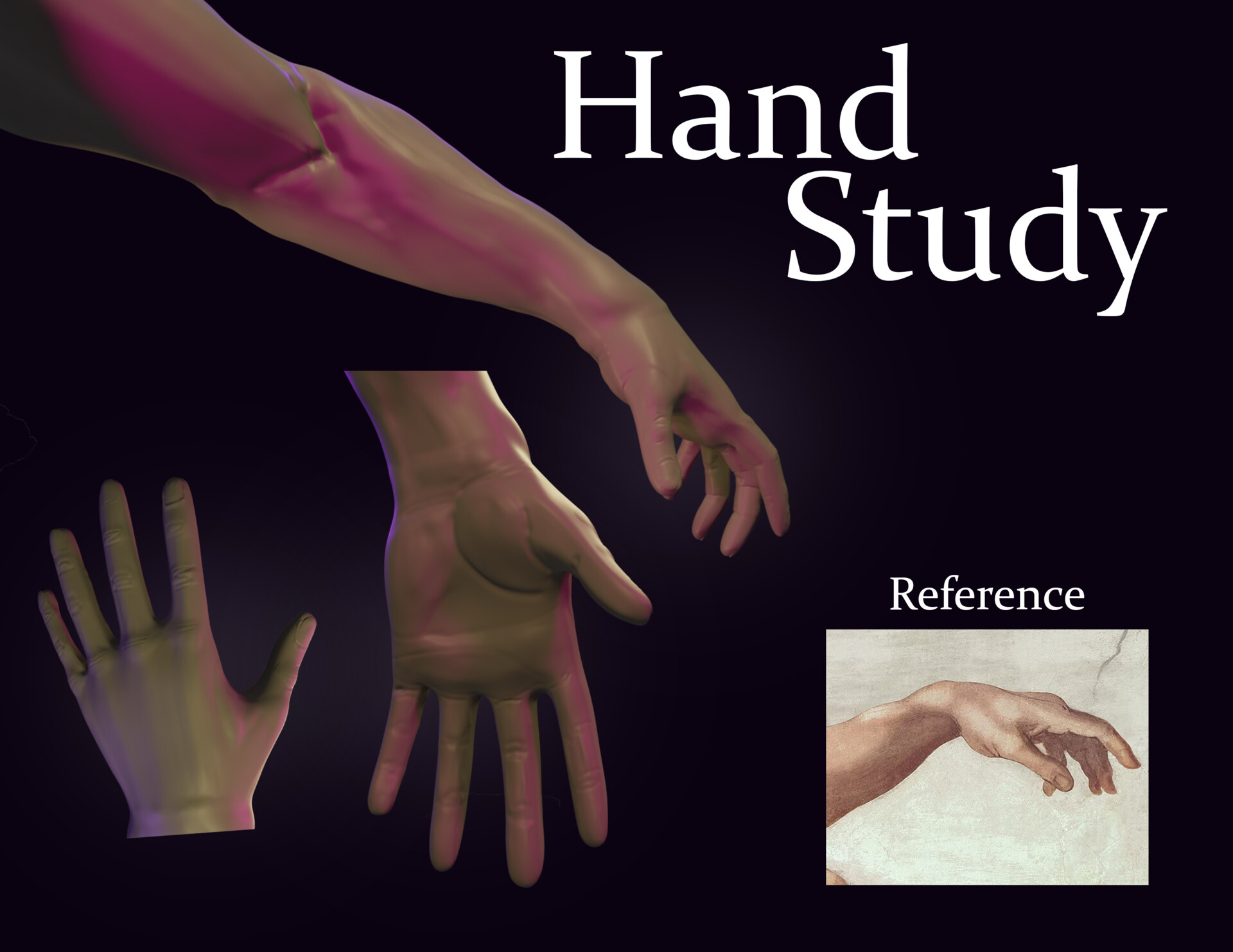 ArtStation - Hand Study