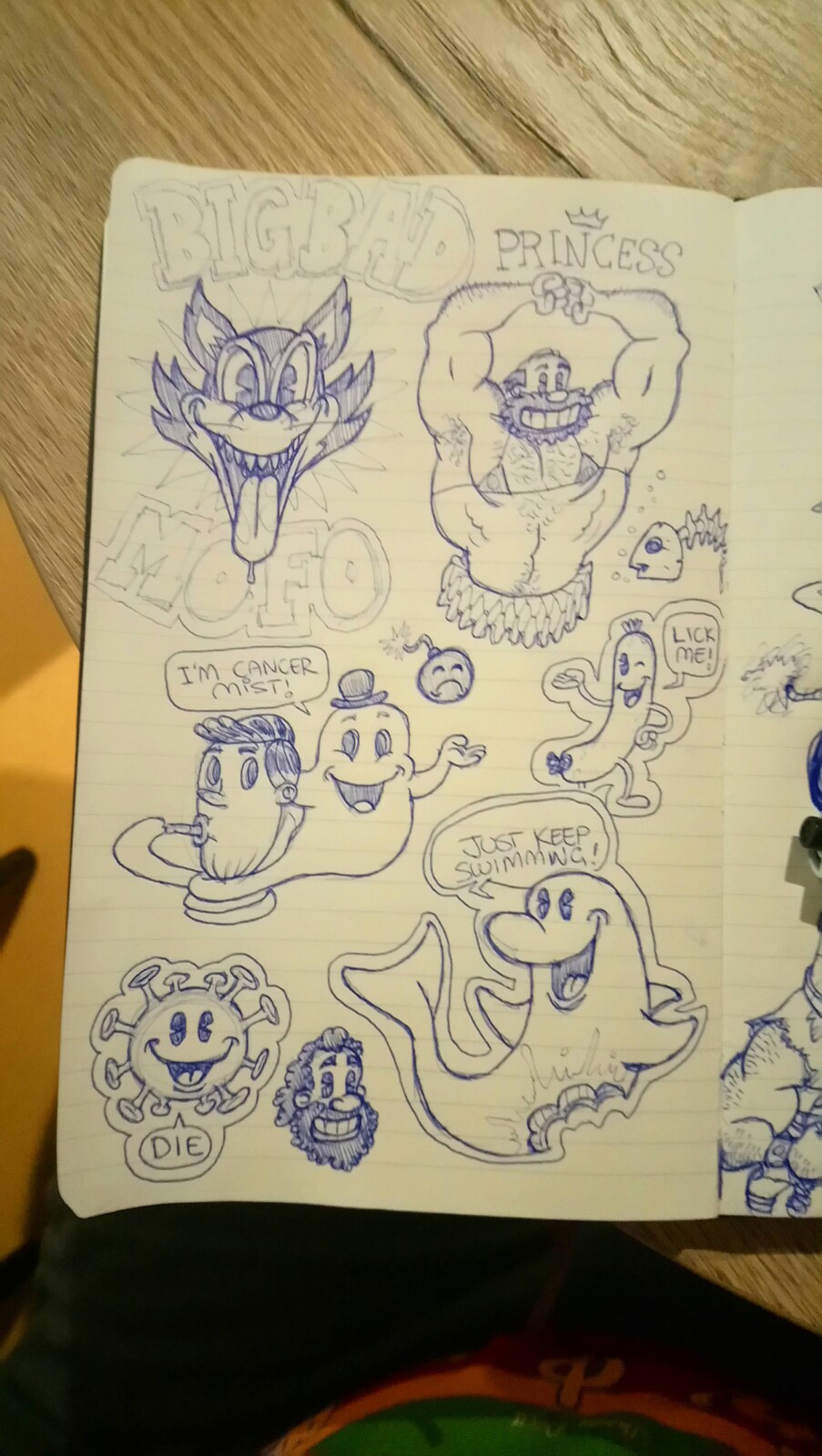 Initial sketches