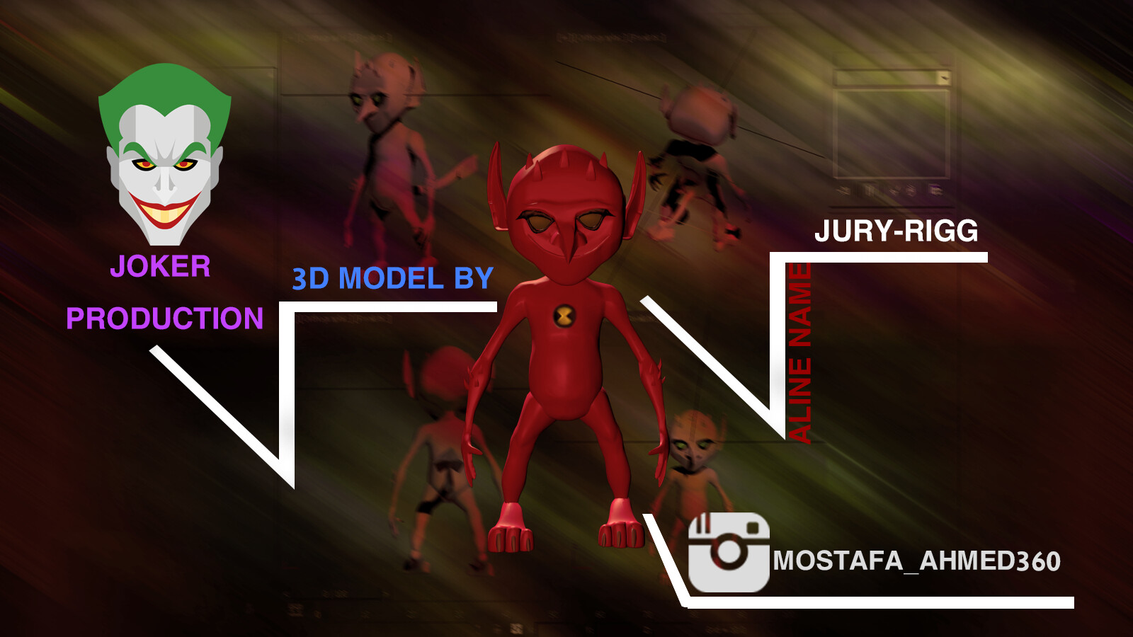 ArtStation - Gutrot Ben 10 Alien 3d Model (ben 10 Omniverse)