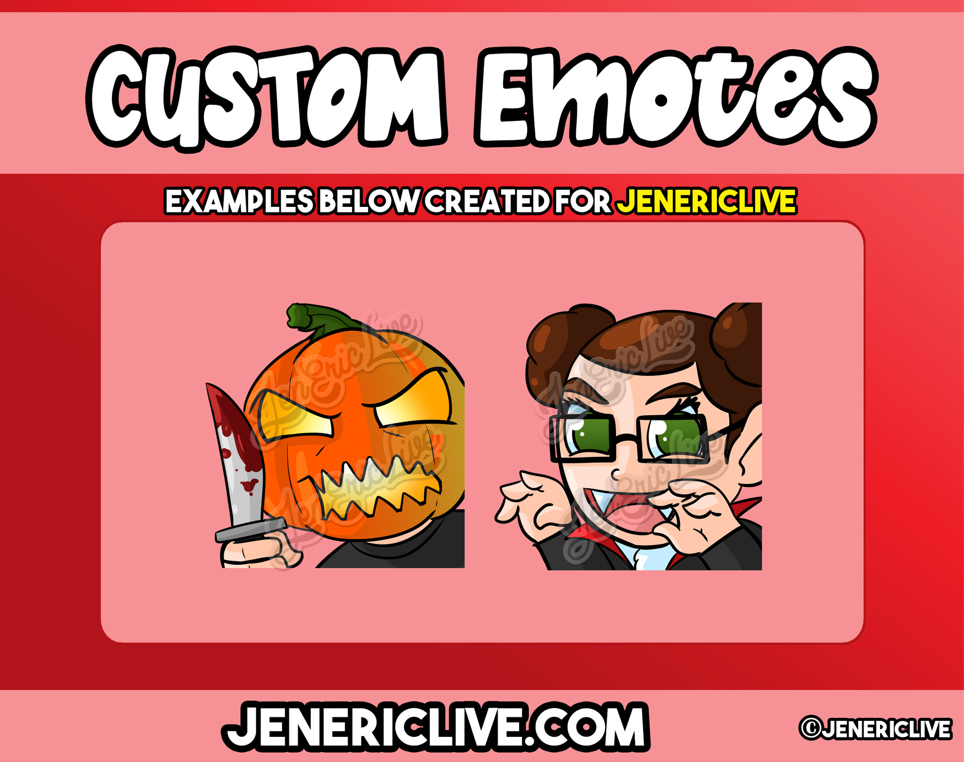 Artstation Custom Emotes Jeneric Eric