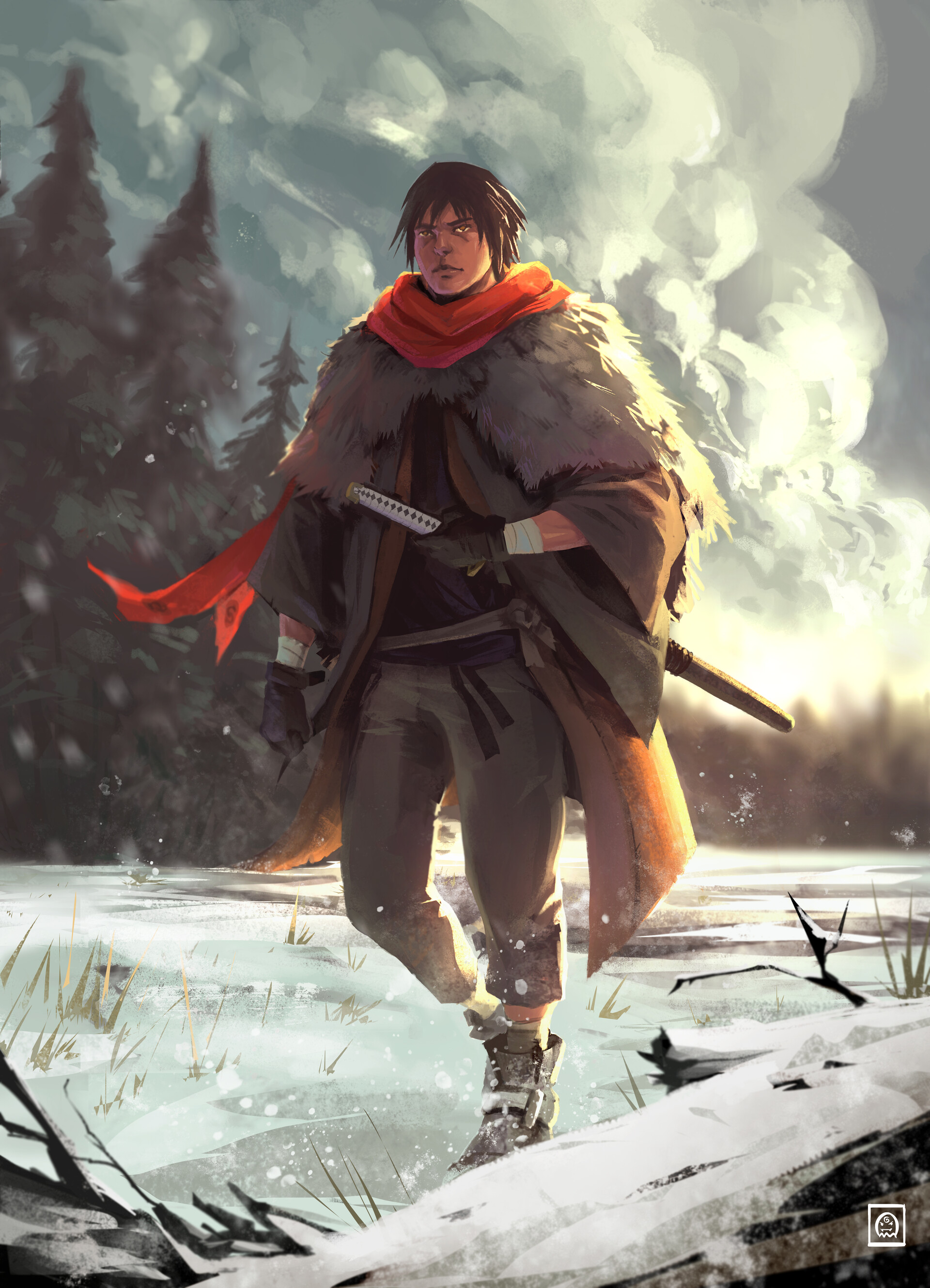 ArtStation Hisashi Character Illustrations