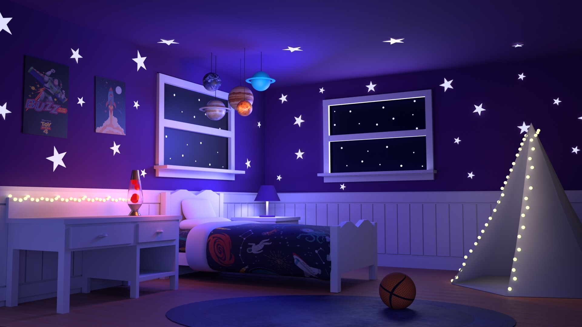 ArtStation Boys Bedroom