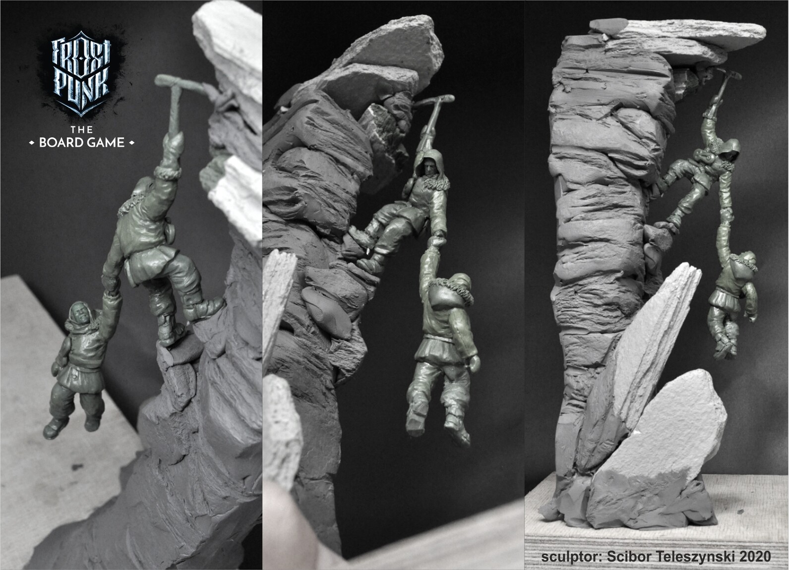 Scibor Teleszynski Frostpunk Board Game Figure Work In Progress