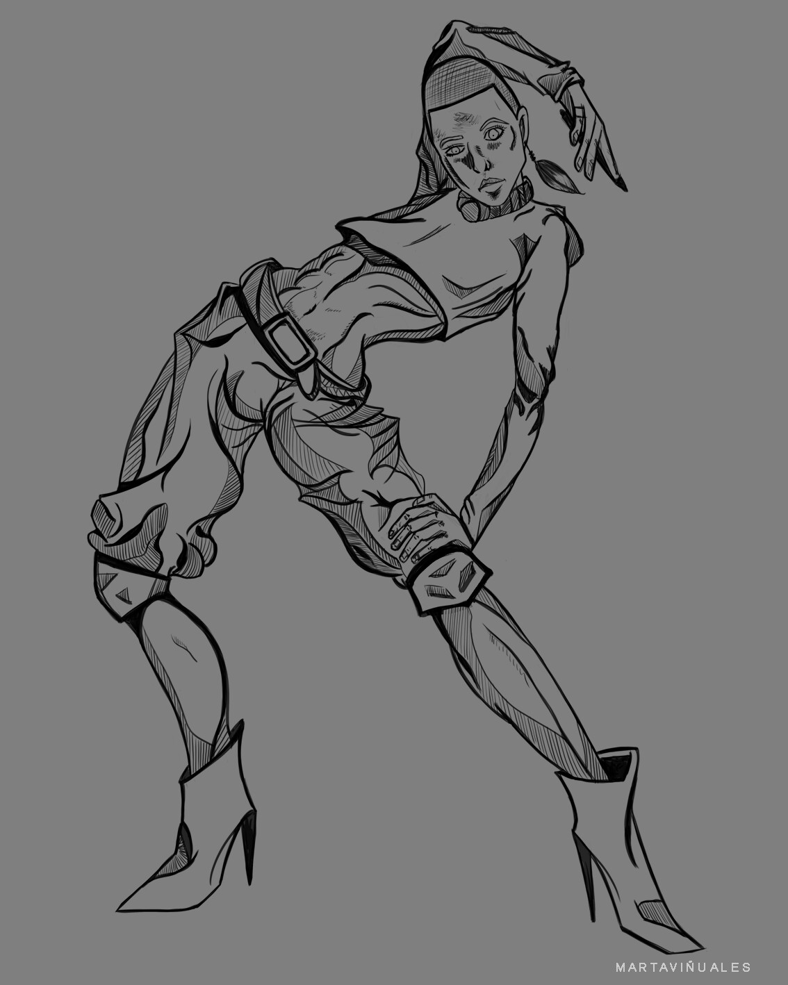 ArtStation - JJBA: Fashion reference poses#2