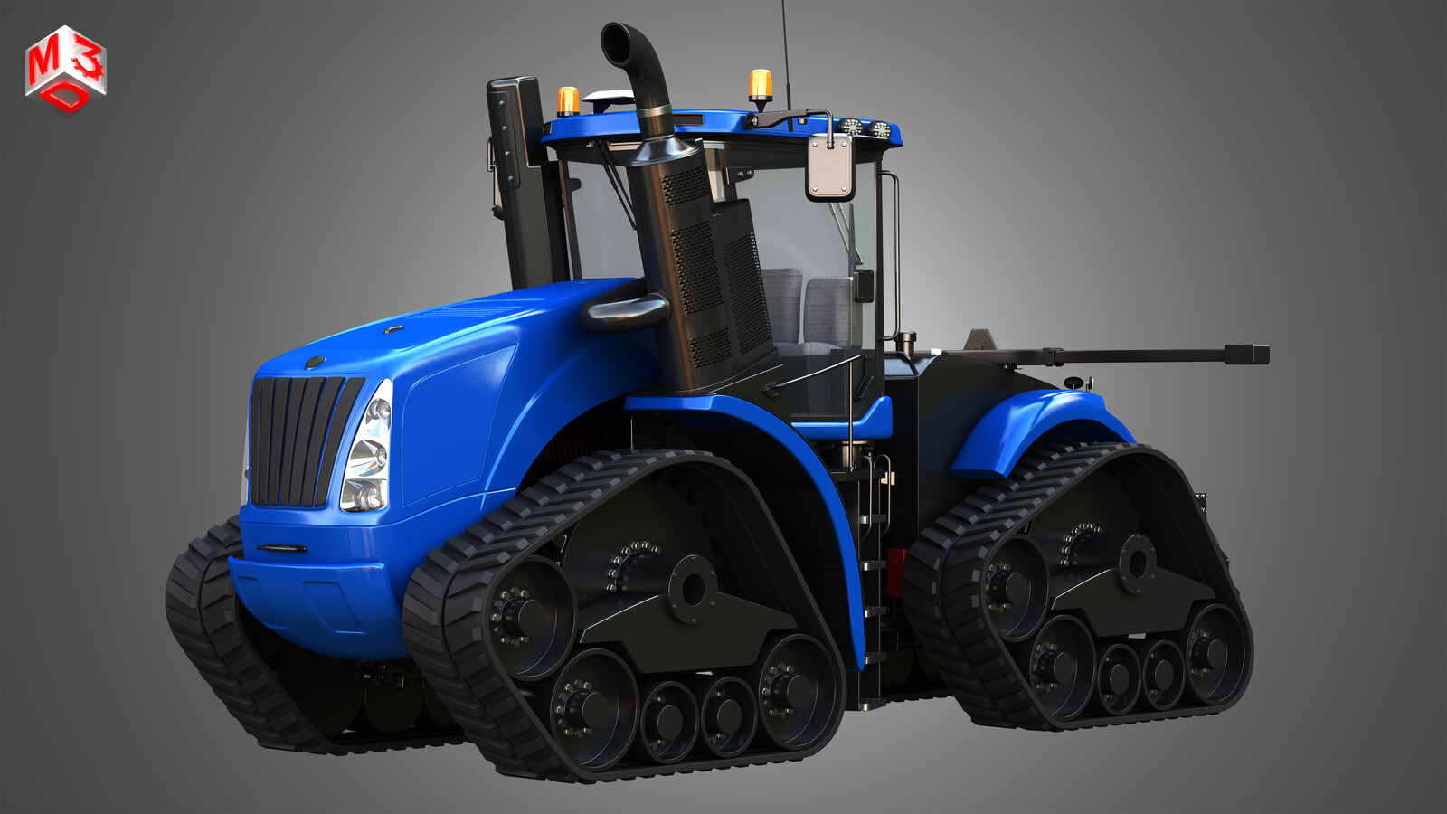 NH - T9 SERIES TRACTOR 3D model