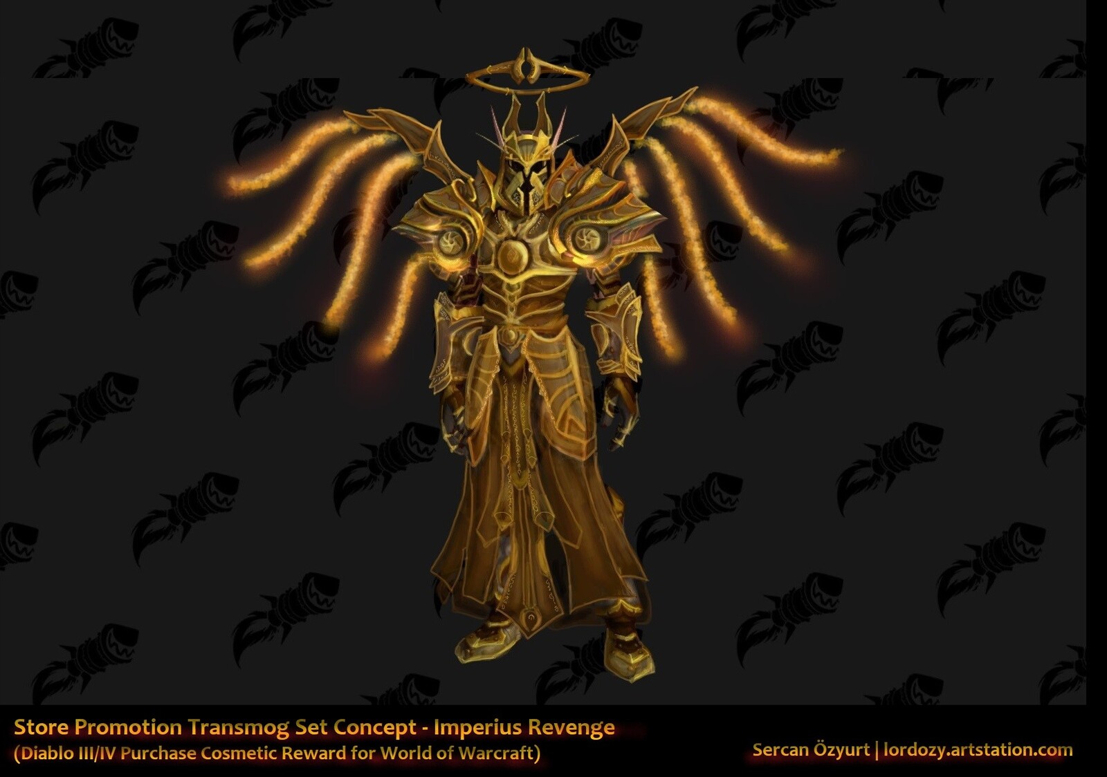 [Fan Concept] Store Transmog Set ''Imperius Revenge'' - World of Warcraft
