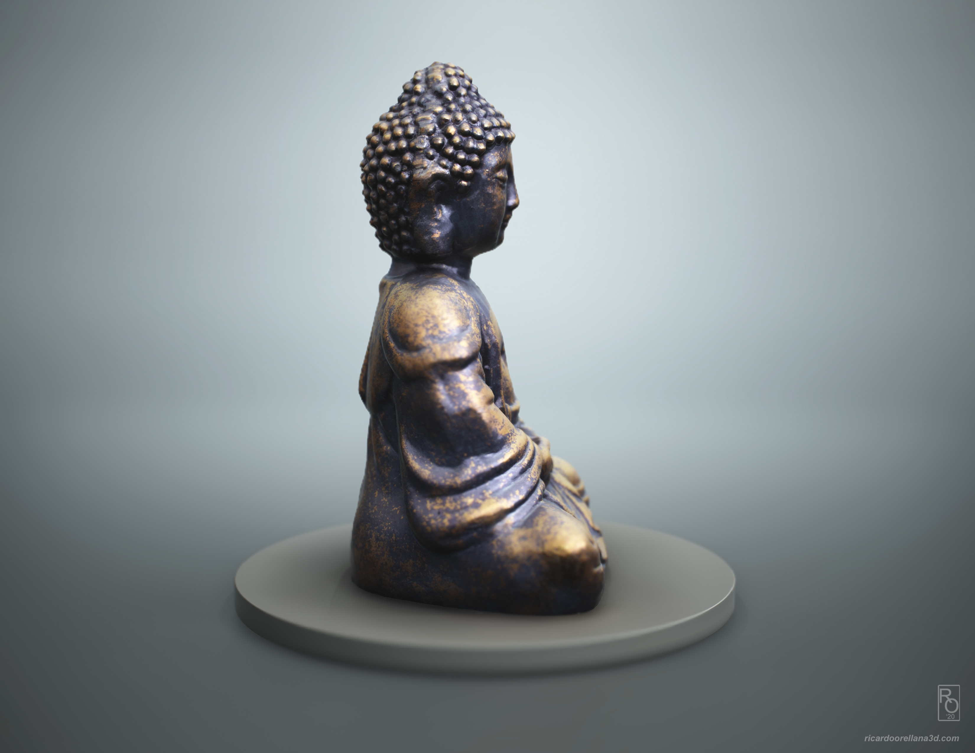 Ricardo Orellana - Photogrammetry - Buddha Statue