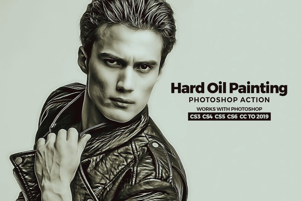 Artstation Hard Oil Painting Photoshop Action Smart Designs While oil paint and acrylic paint behave very differently when wet, sometimes it's difficult to tell the difference between an acrylic and an oil painting once the paint has dried. artstation
