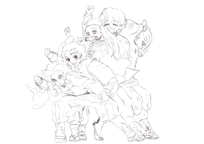 Artstation Demon Slayer Choo Choo Train