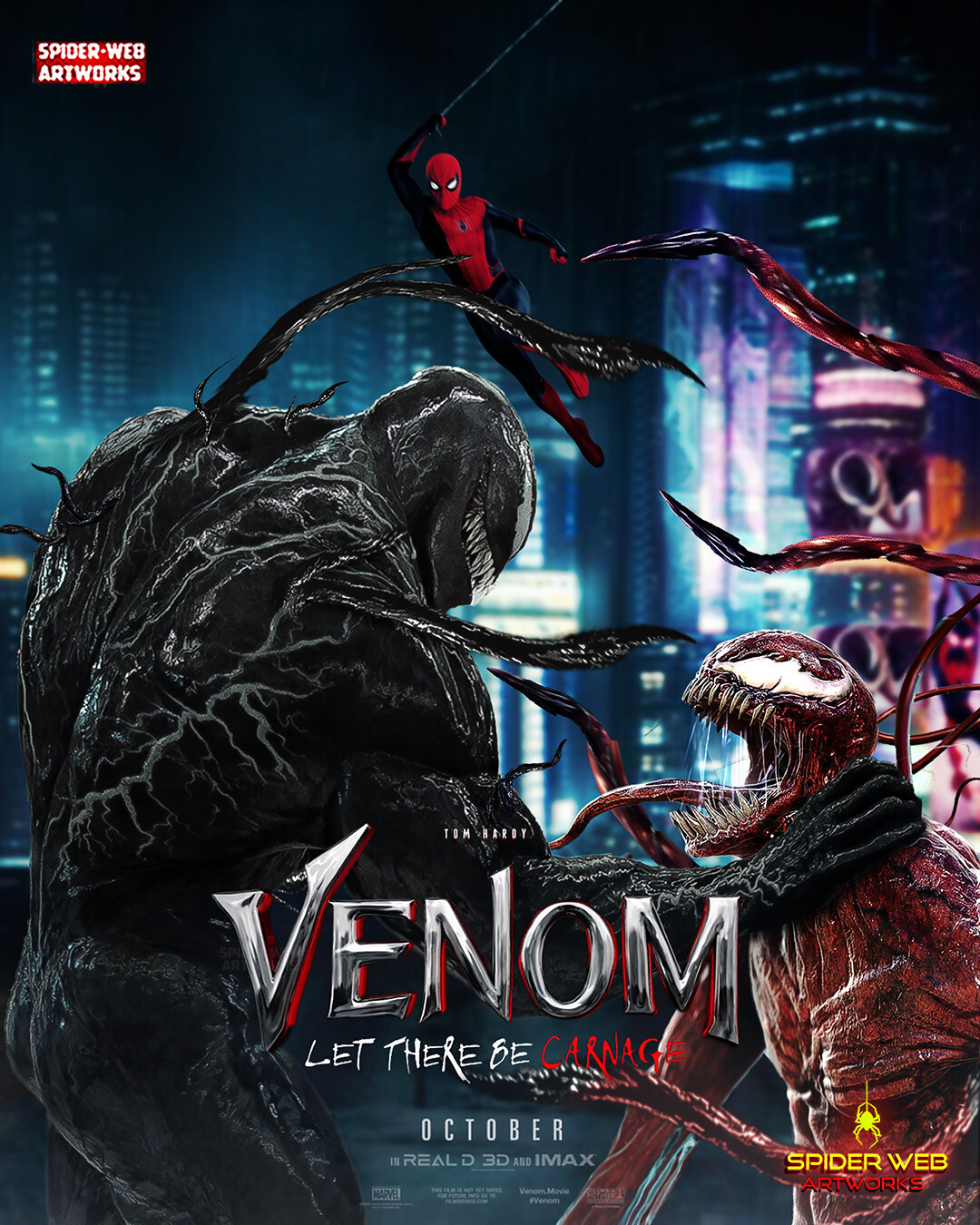 Artstation Venom 2 Let There Be Carnage Spider Web Artworks