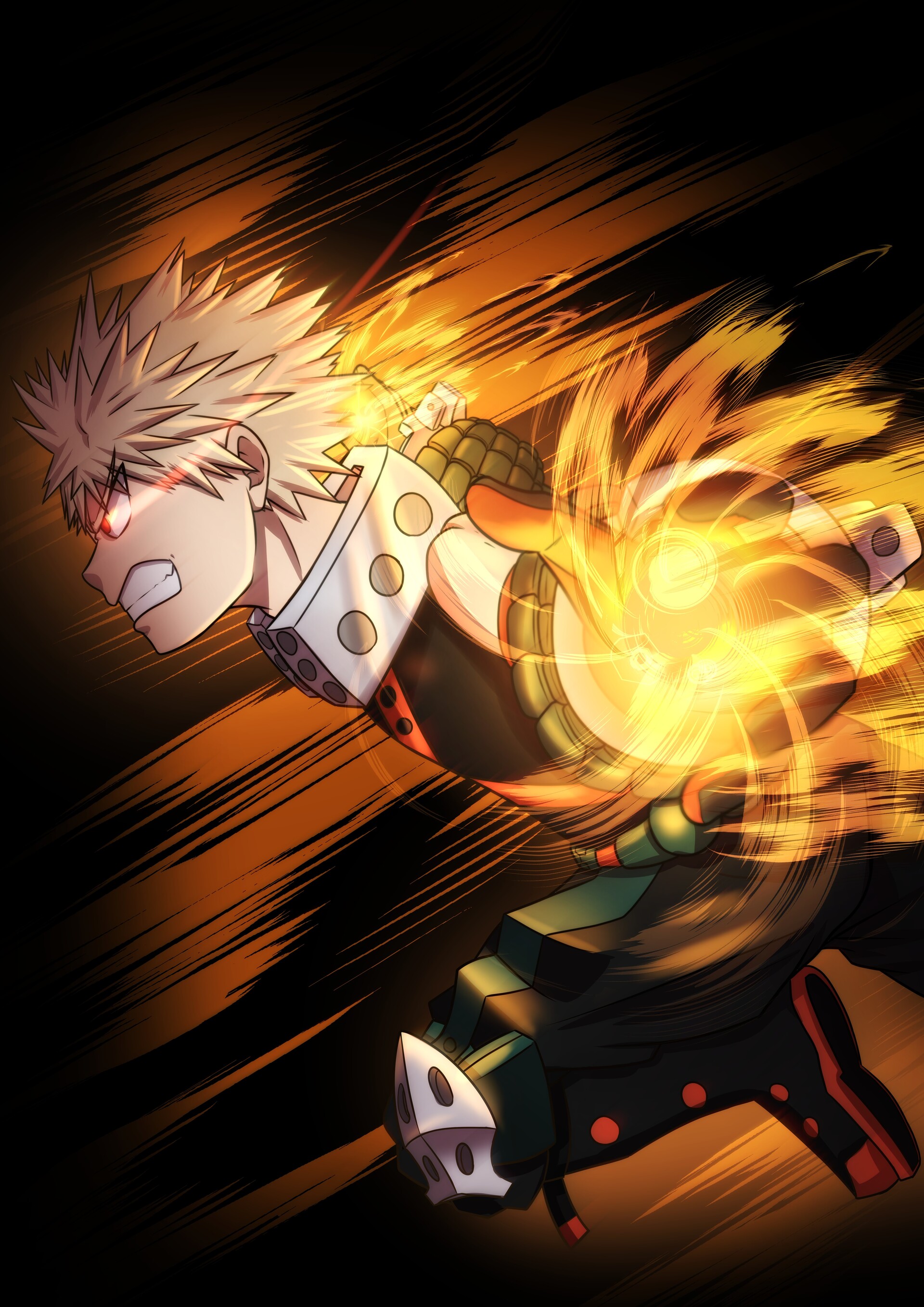 ArtStation king explosion murder bakugo