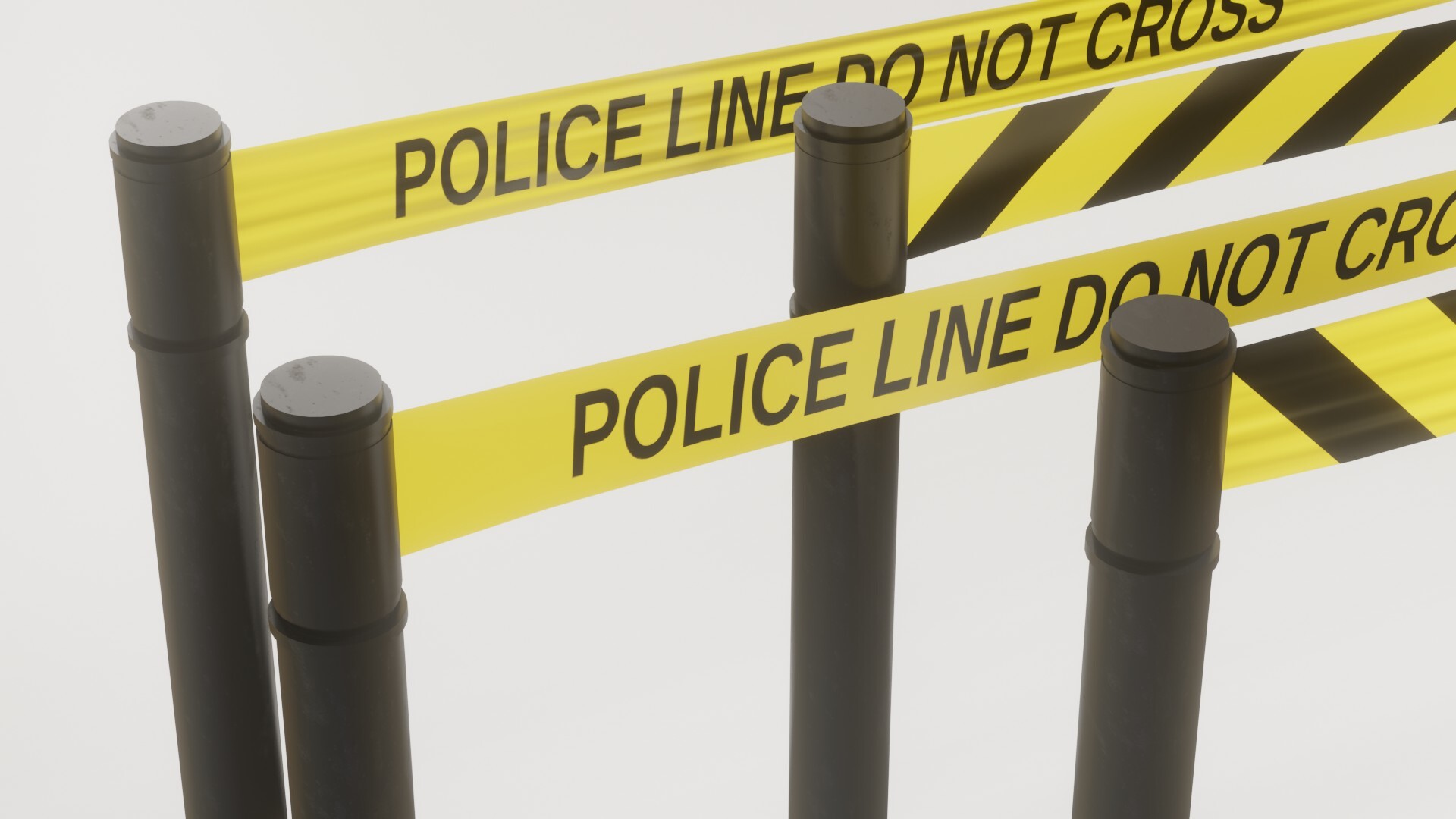 ArtStation - Police line.