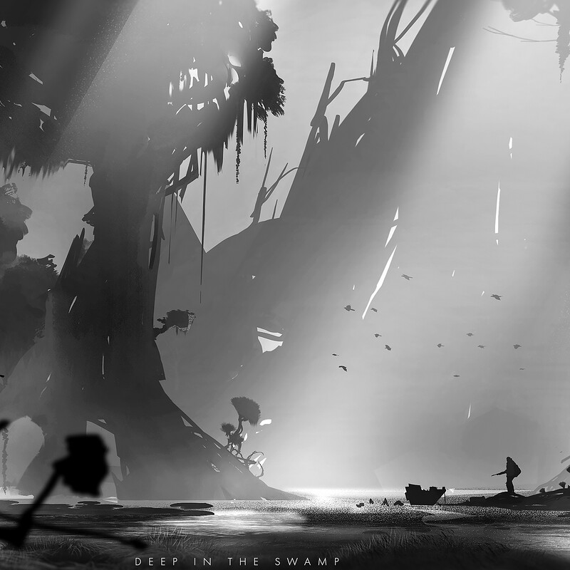 Deep in the swamp