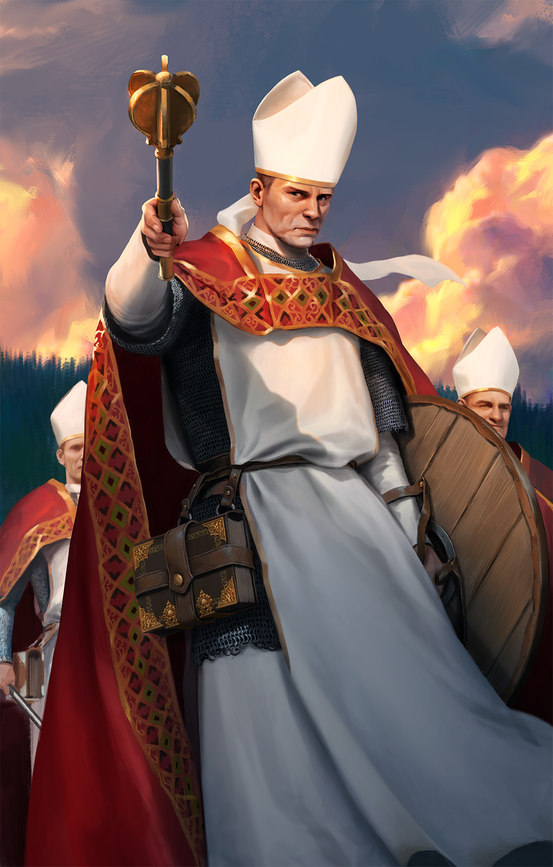 War Clerics by Thanh Tuấn ImaginaryClerics