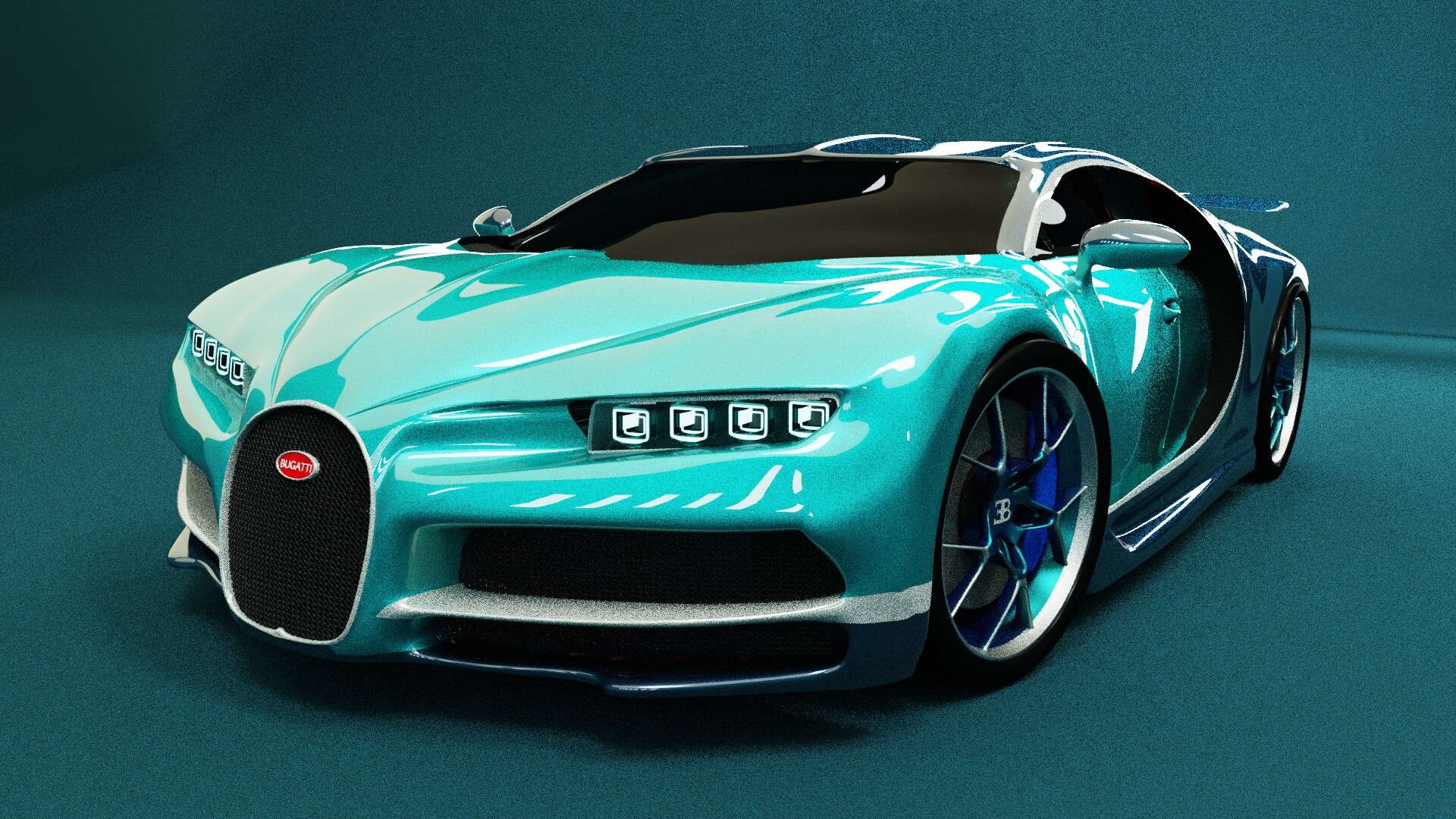 ArtStation Bugatti Chiron