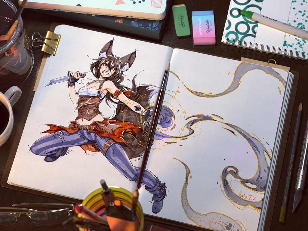 Realistic top paint studio
