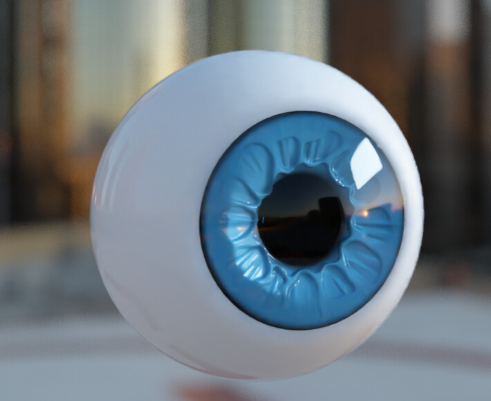 also made a new eye for her