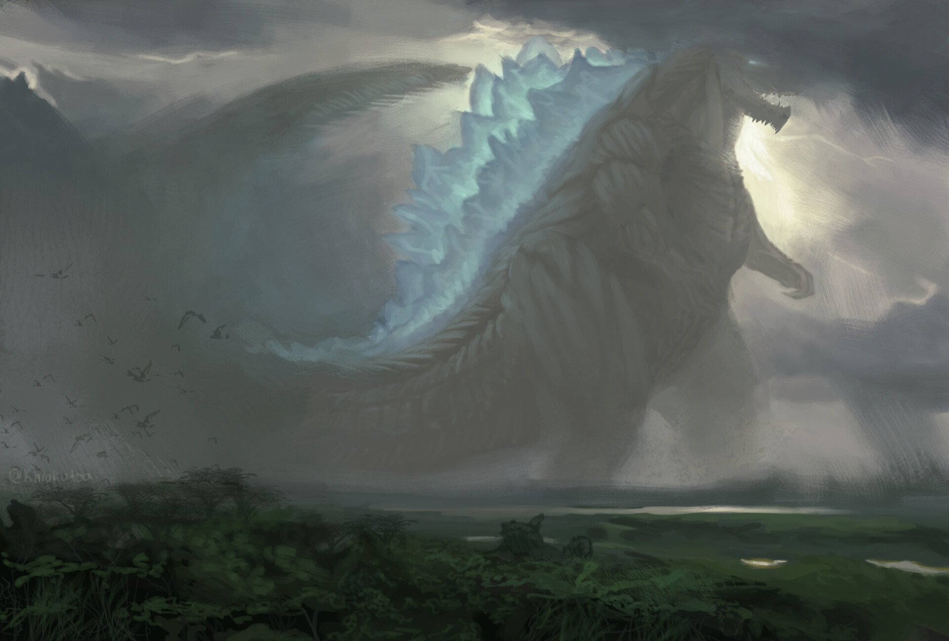 ArtStation - Godzilla Earth🌎(Fanart)