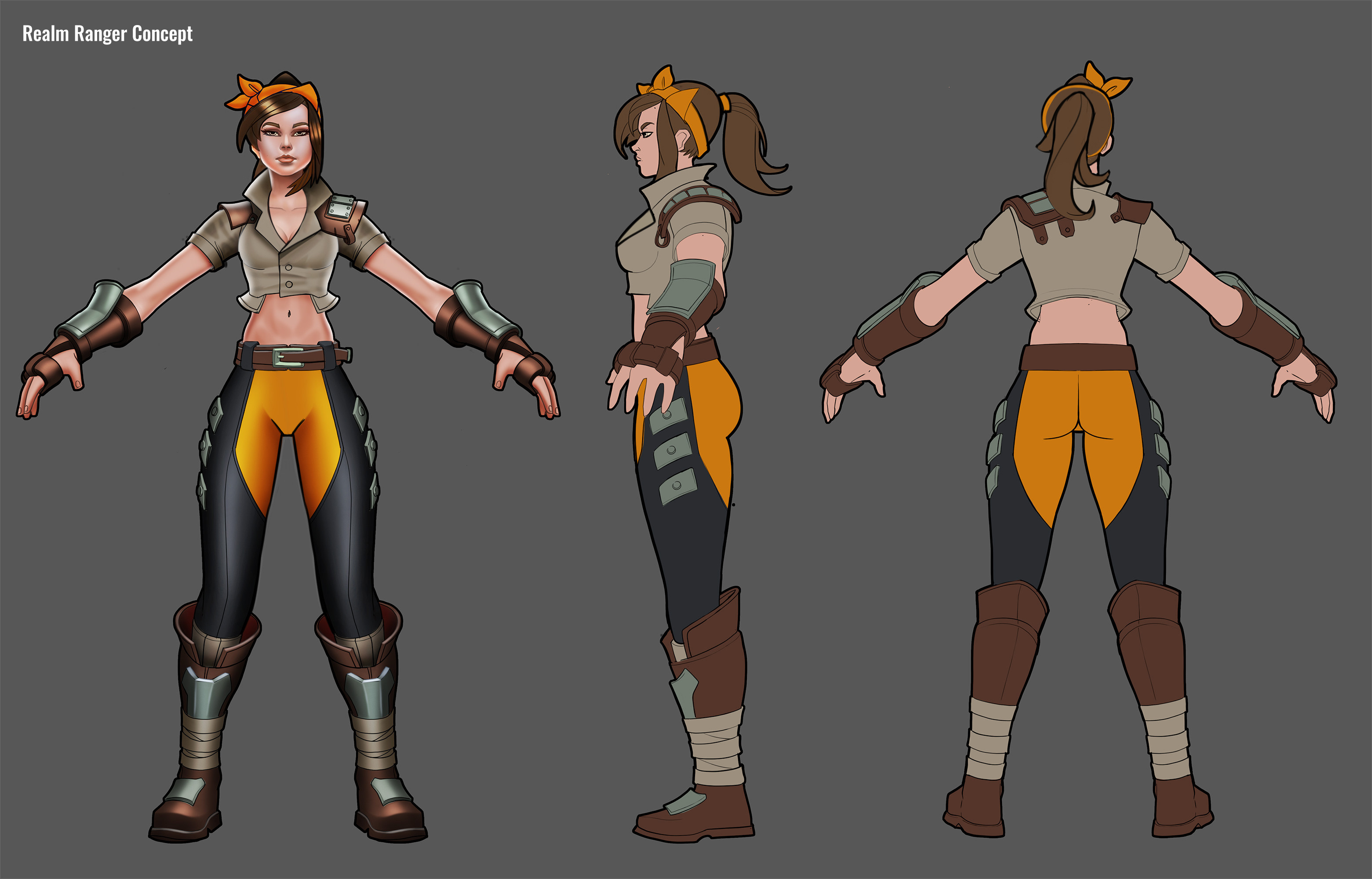 Artstation Realm Ranger Female Concept Thunder Brush Artstation Realm Ranger Female Concept Thunder Brush