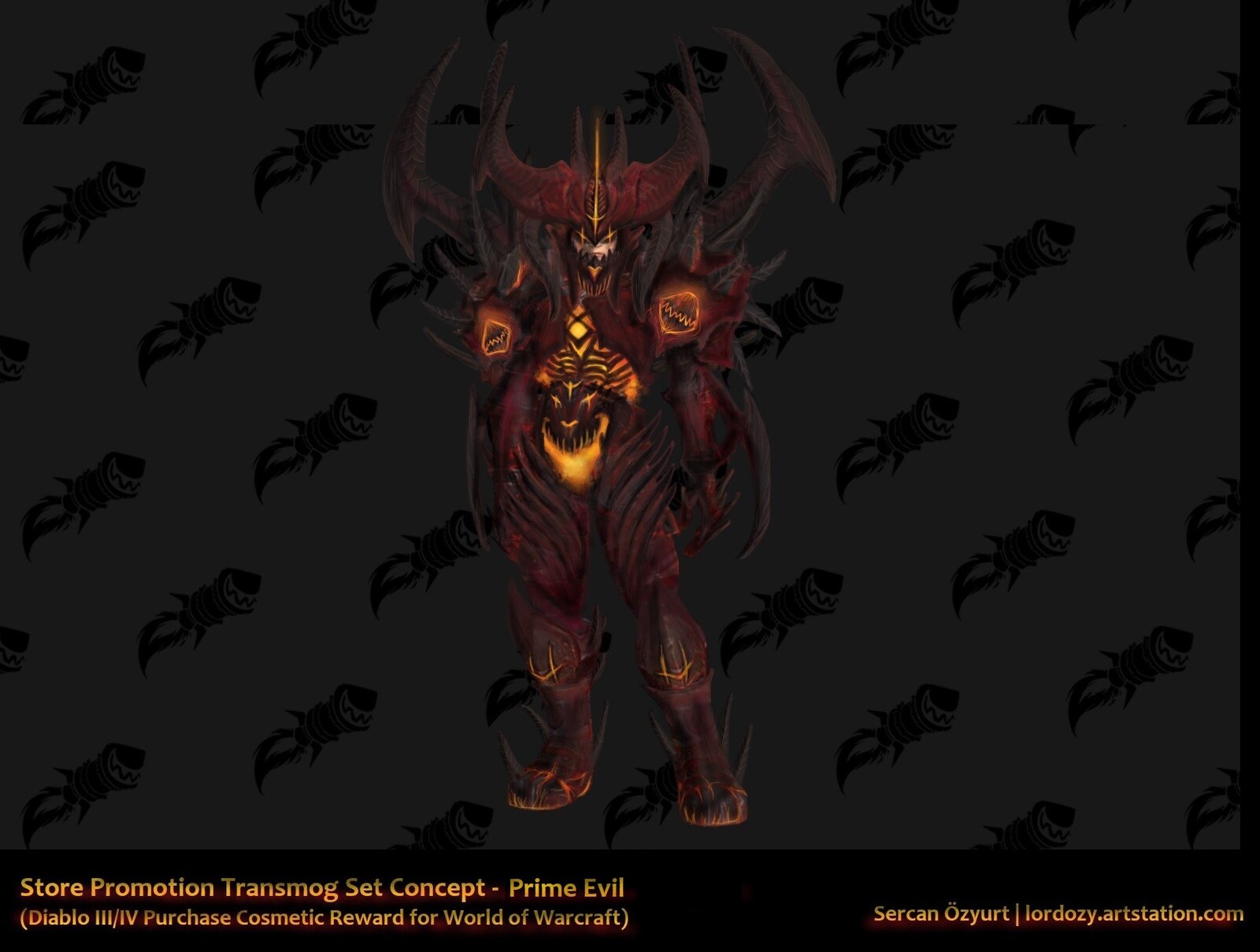 [Fan Concept] Store Transmog Set ''Primal Evil'' - World of Warcraft