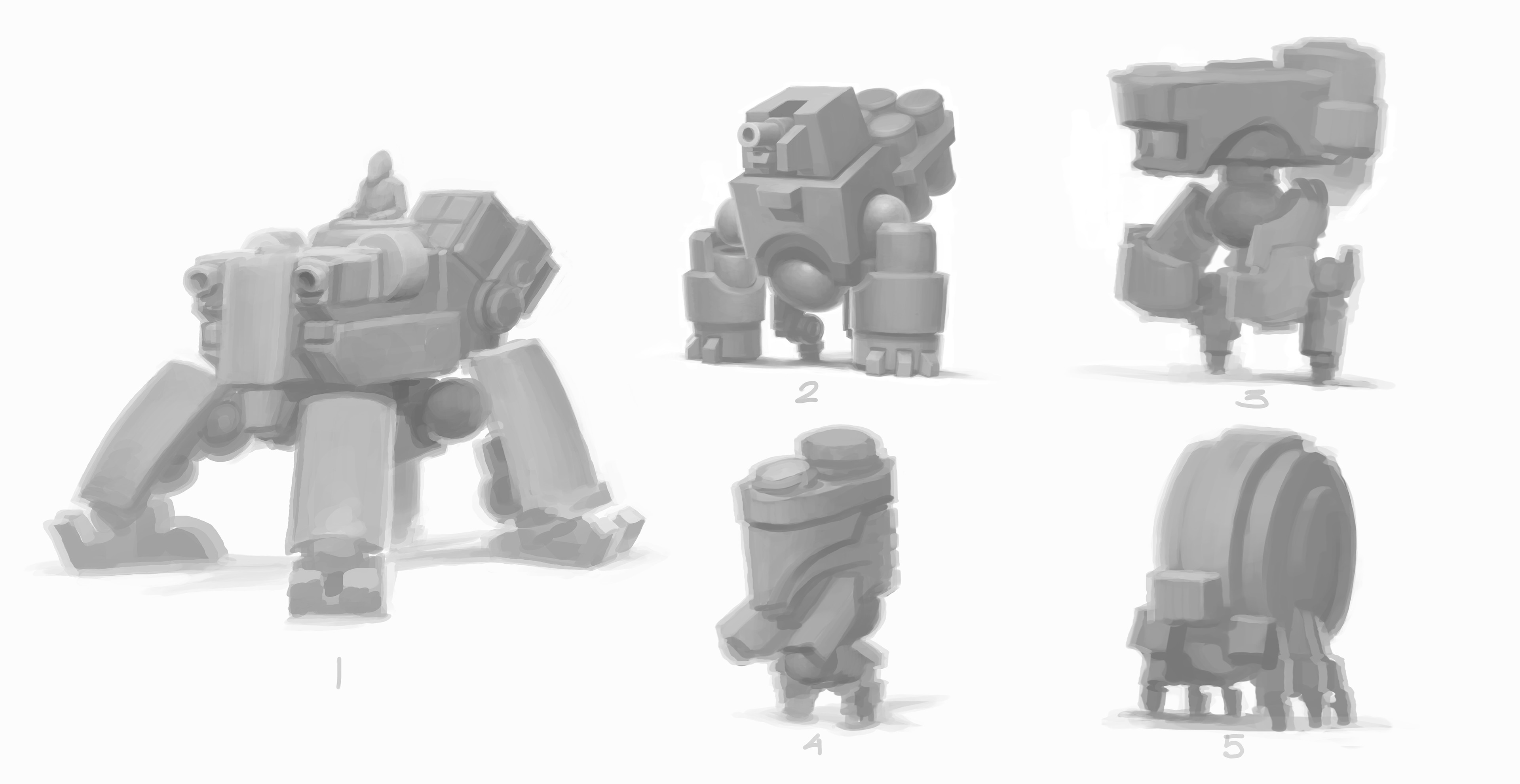 Finding the basic shape of the creature.