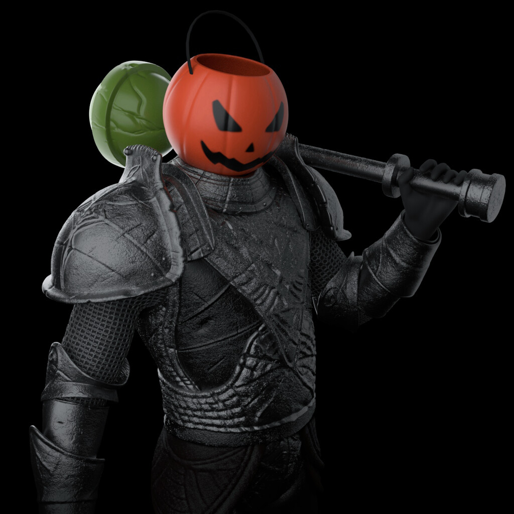 ArtStation Bucket Knight