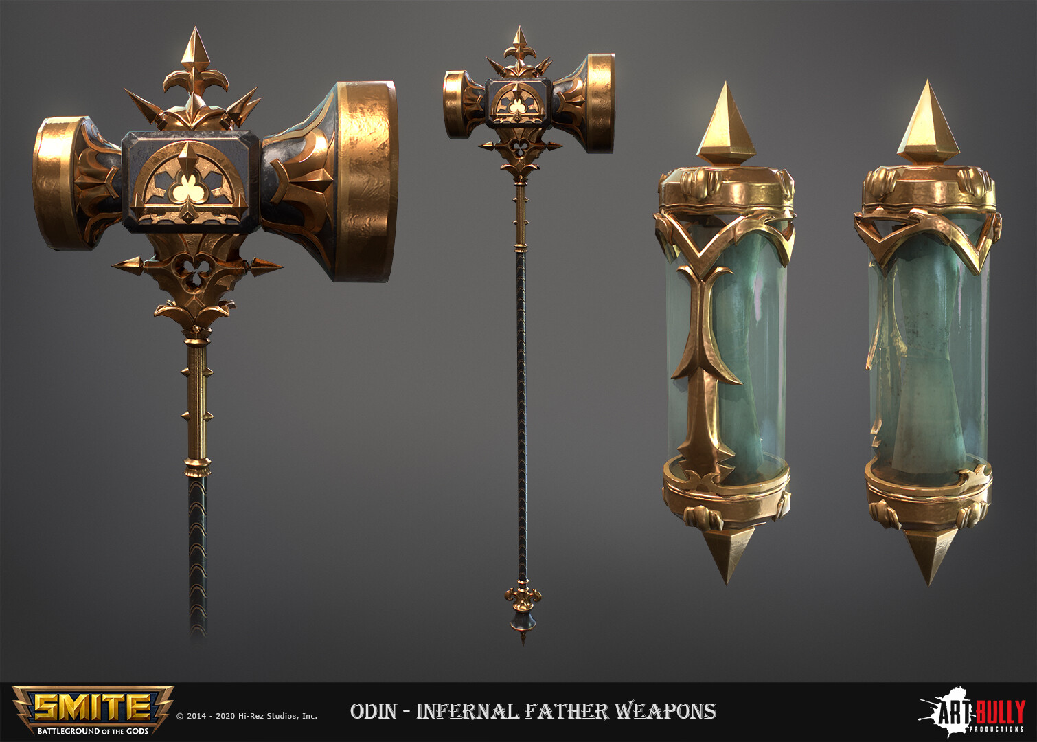 Artstation Smite Odin Infernal Father Art Bully Productions Odin, with his spear of might he defines the word smite. odin infernal father art bully productions