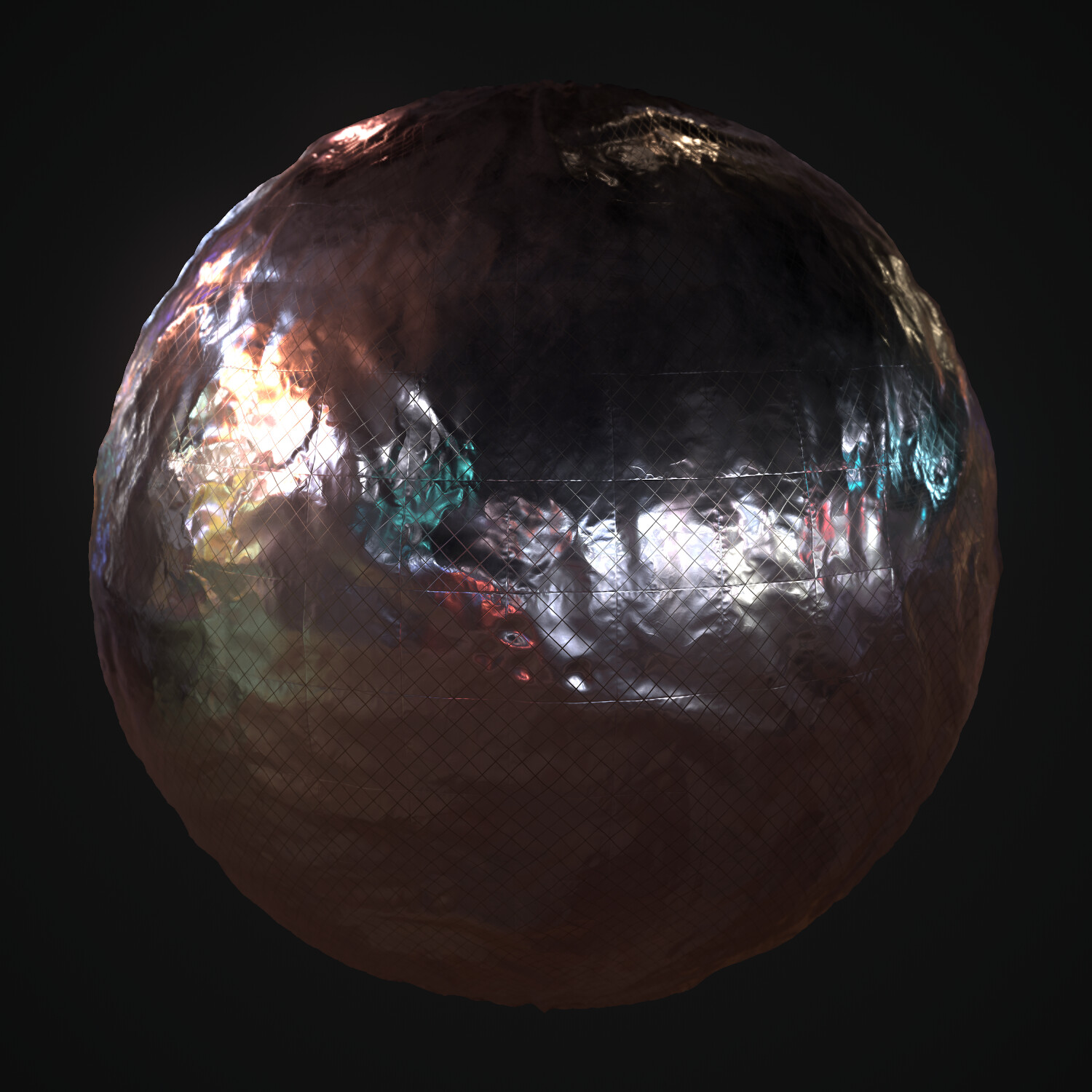 Andrew Bradbury Artstation Spacecraft Thermal Blanket Silver Mylar