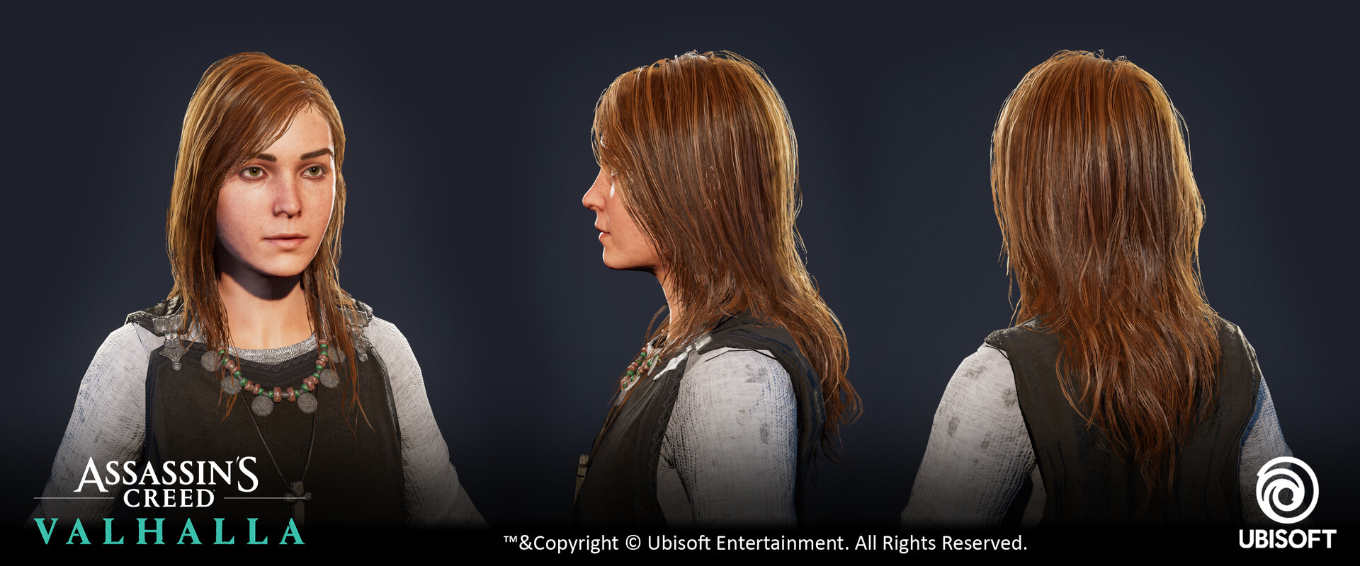 Dominique Gagné Assassin's Creed Valhalla Hairstyles Part 01