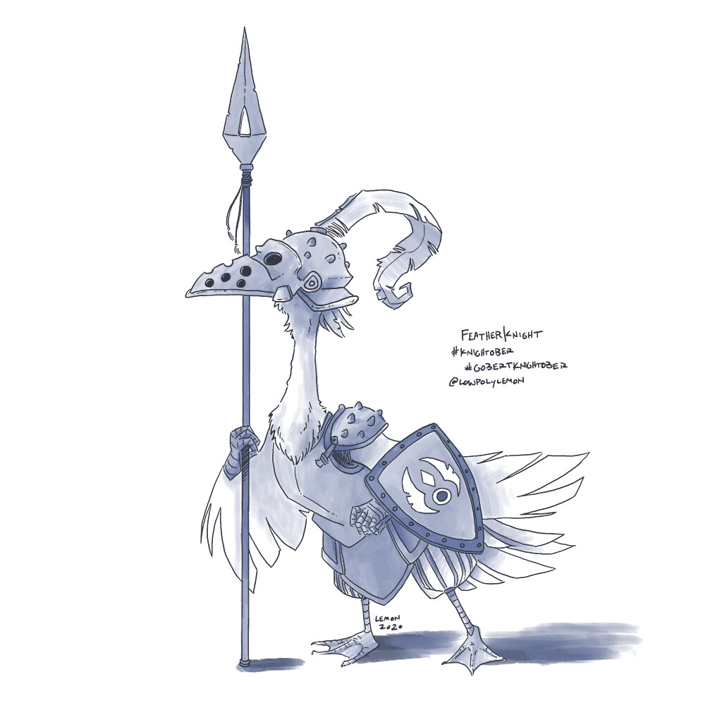 Prompt: Feather Knight
