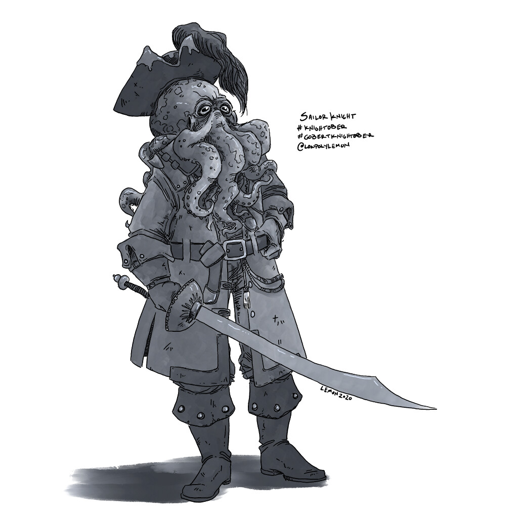 Prompt: Sailor Knight