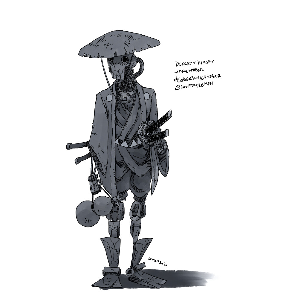 Prompt: Decrepit Knight
