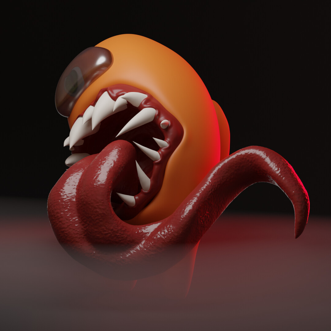 Pixilart - Impostor Tongue ---- GIF by articuno05