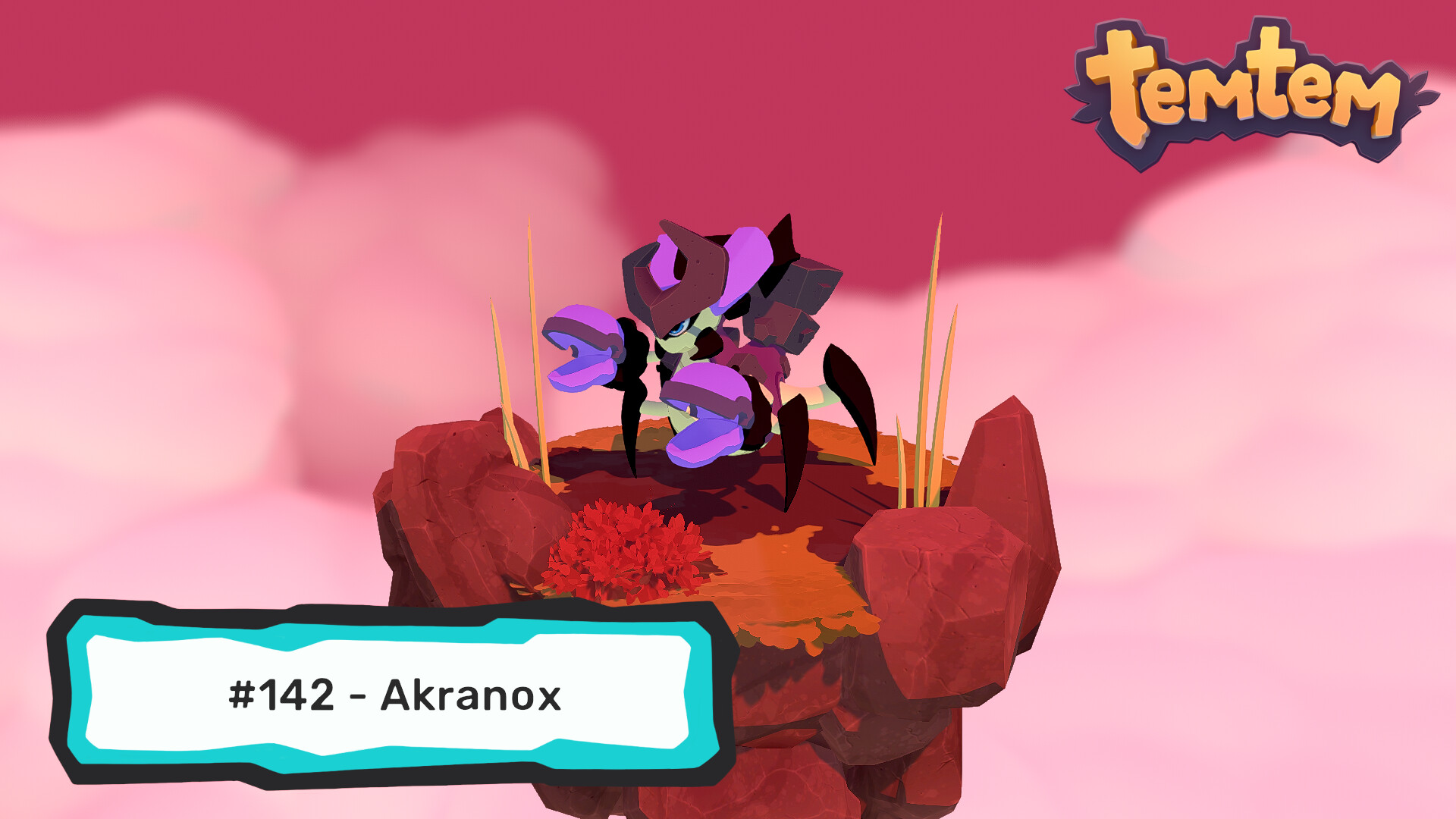 Enrique Santamaría Akranox Temtem