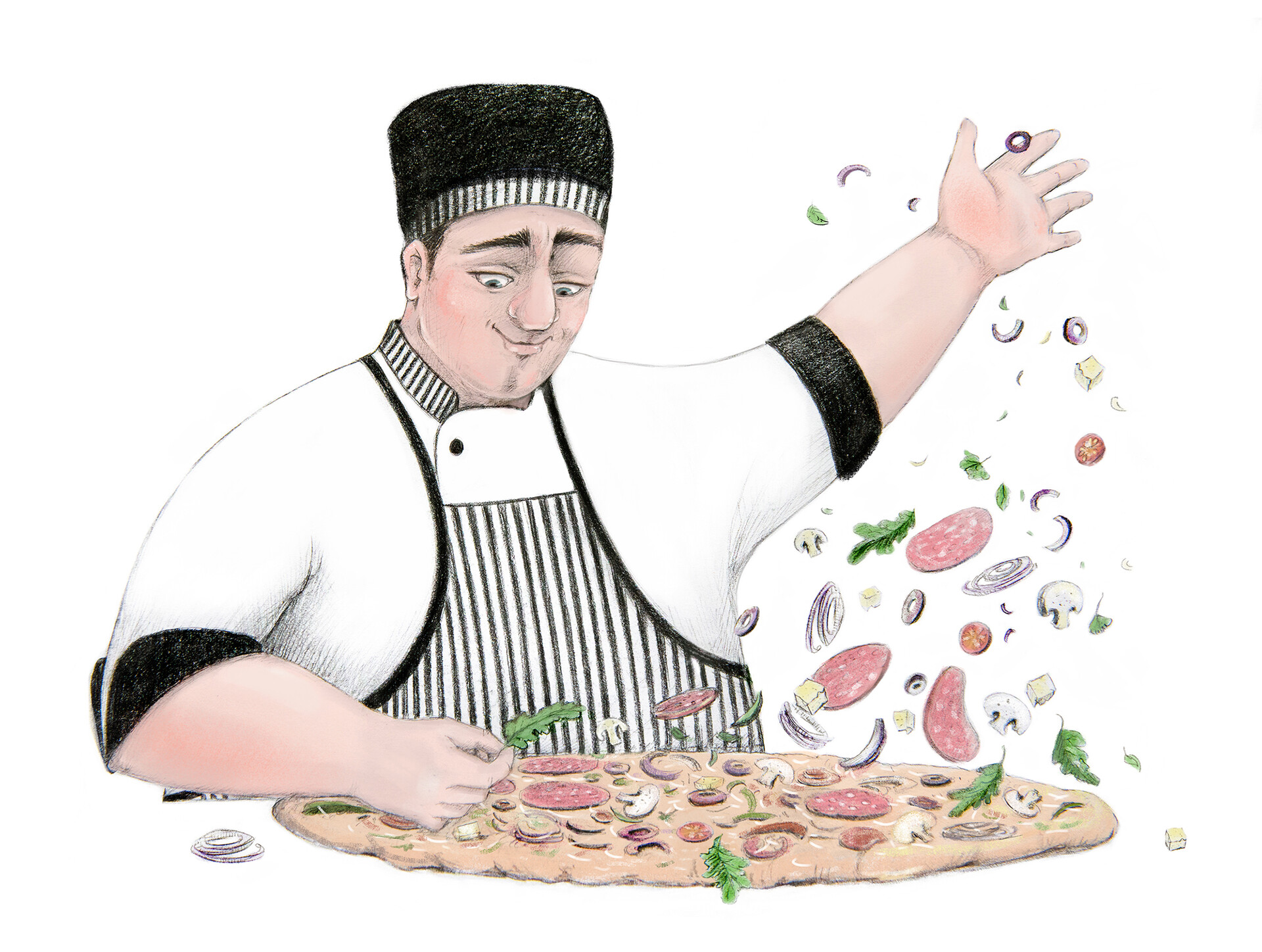 Yolo pizza top