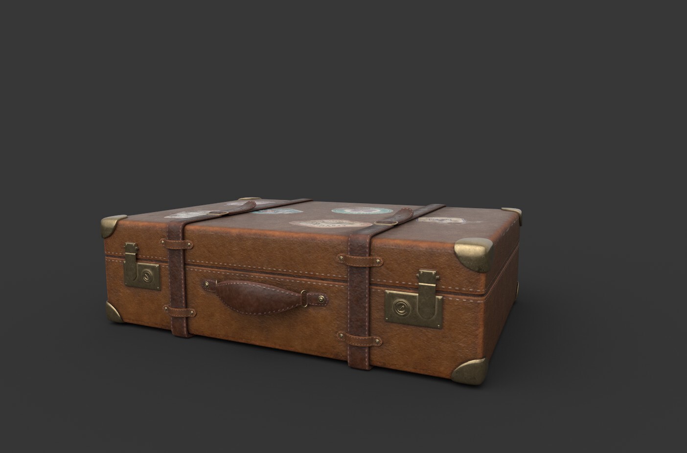 ArtStation Old Briefcase