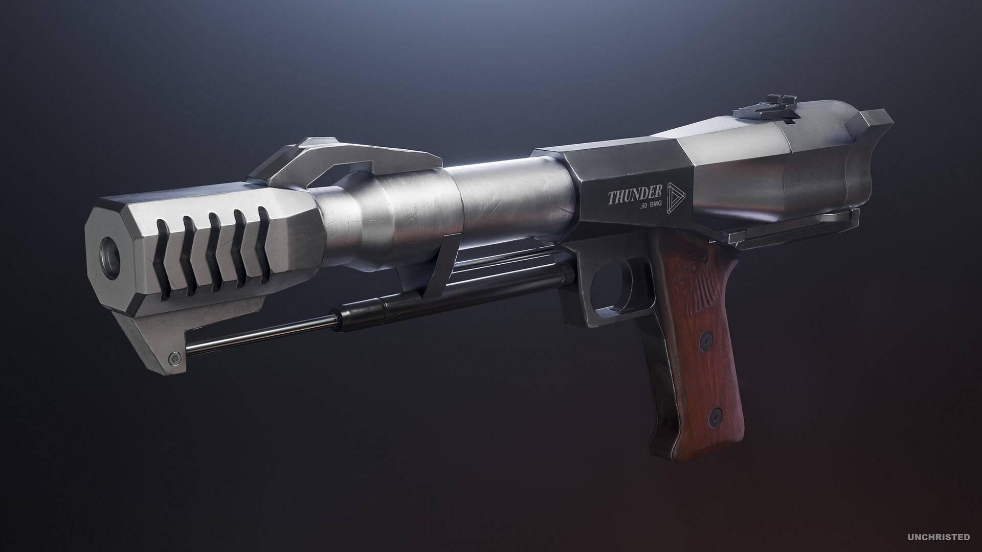 Artstation Triple Action Thunder 50 Bmg Anton Paulovich