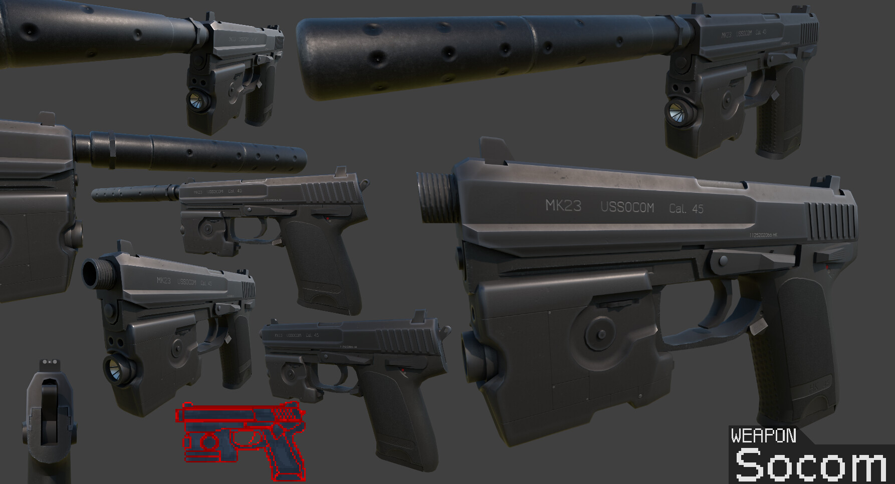 Takács Ádám - MK23 SOCOM/USP.45 Tactical