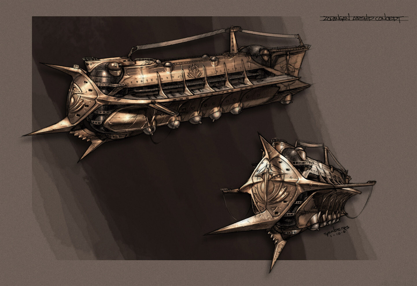 Zodangan airship.