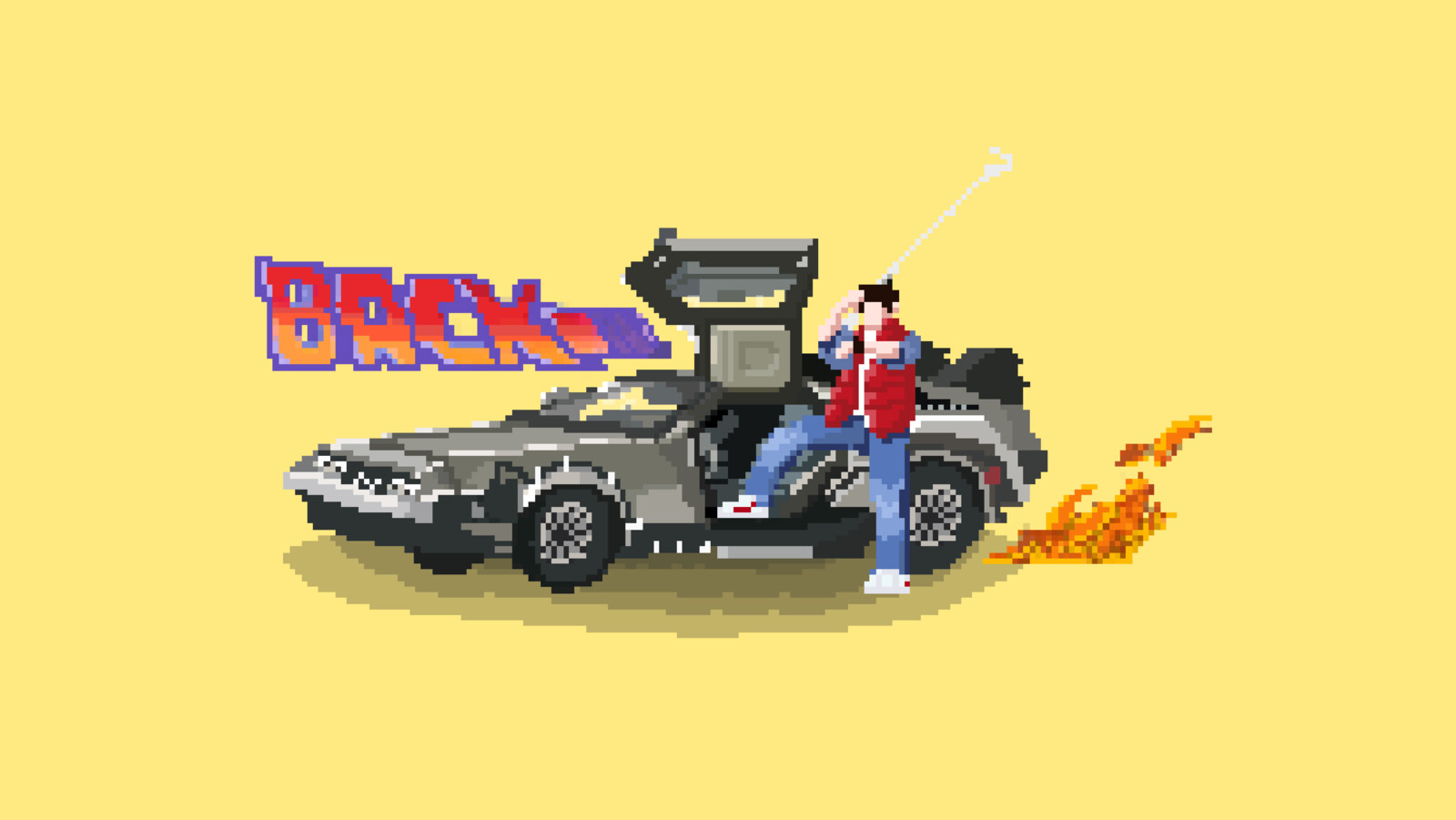 Back to the future : pixel art