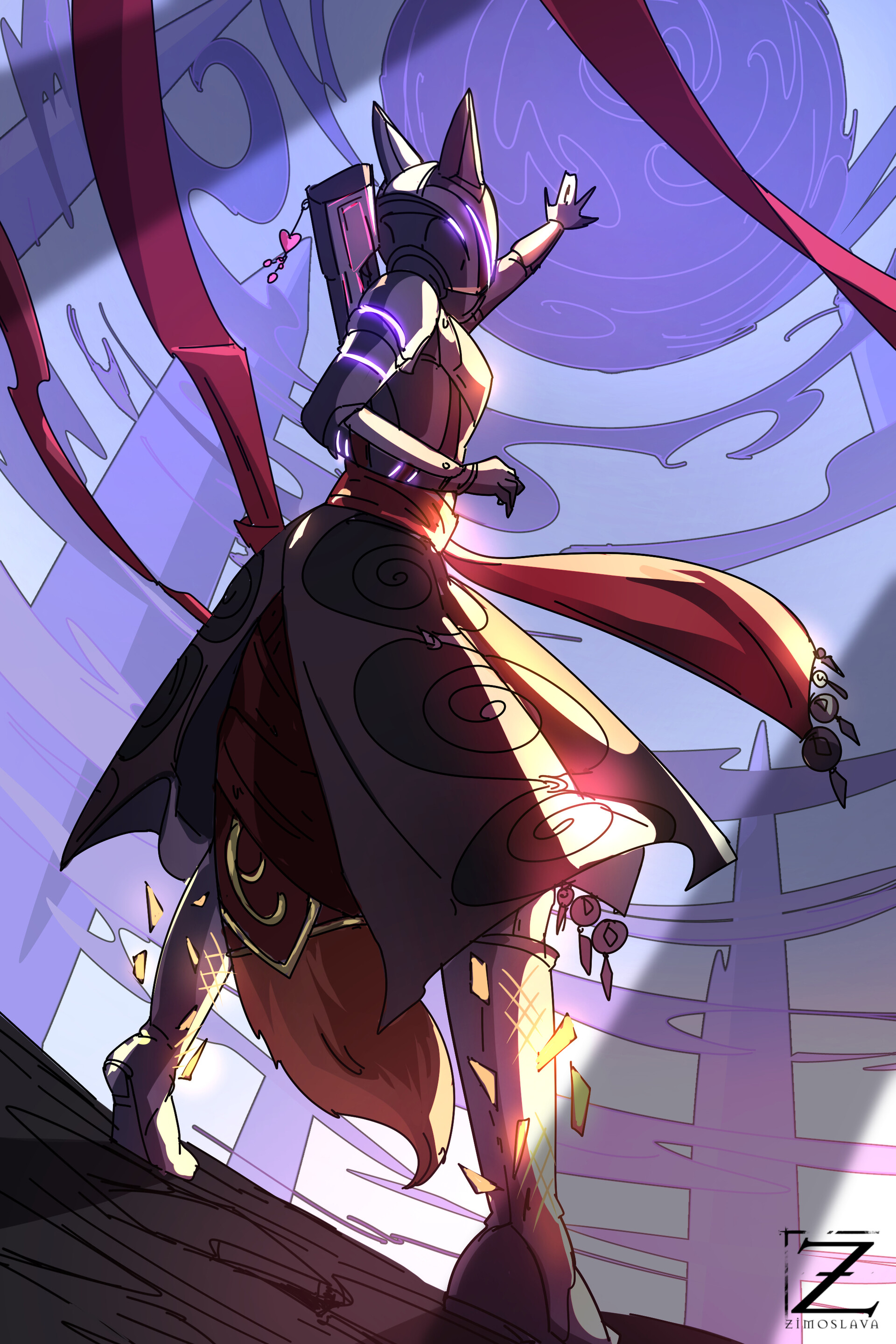 ArtStation Kitsune was in Destiny 2 )))