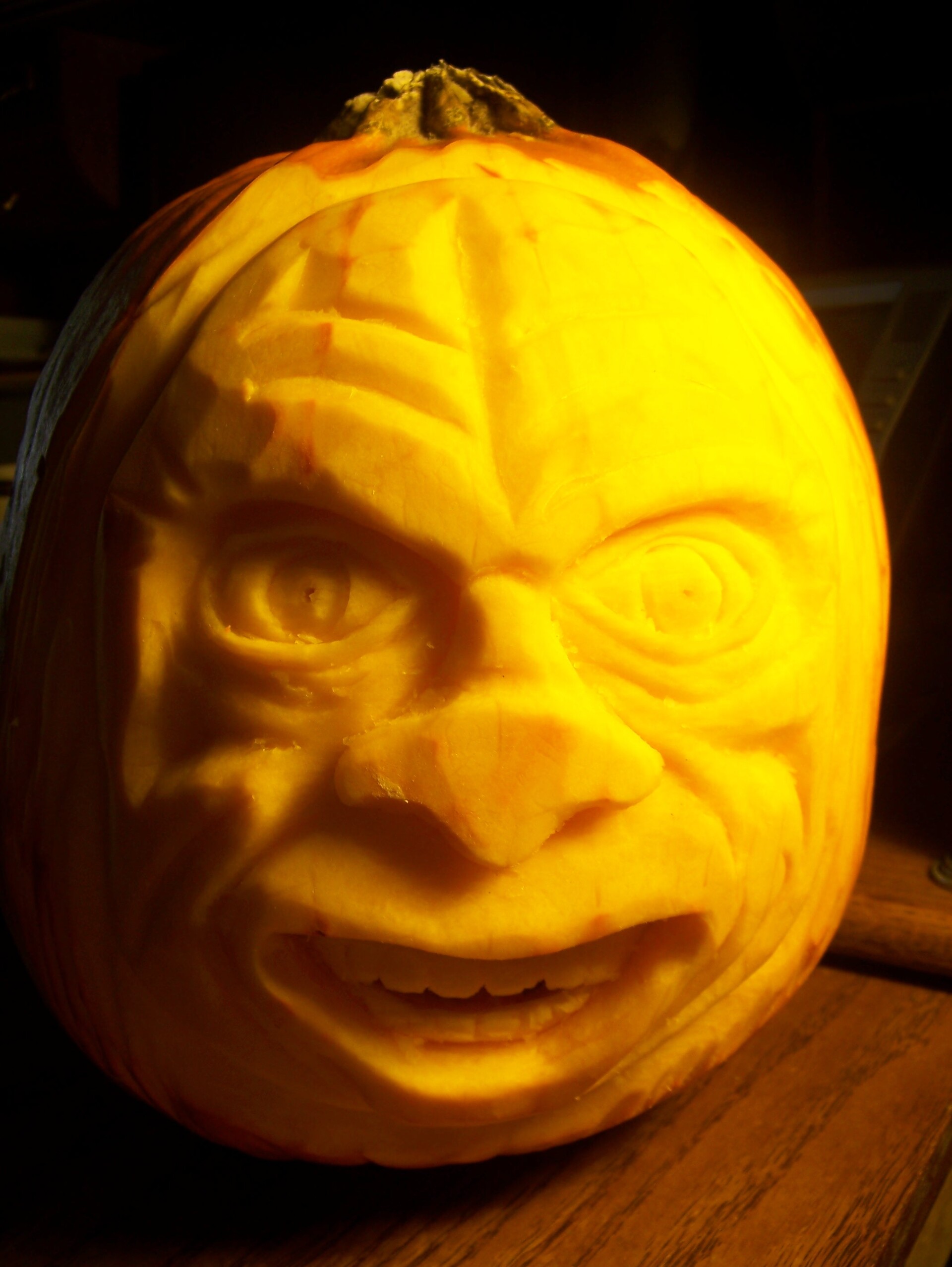 ArtStation - Carved pumpkin