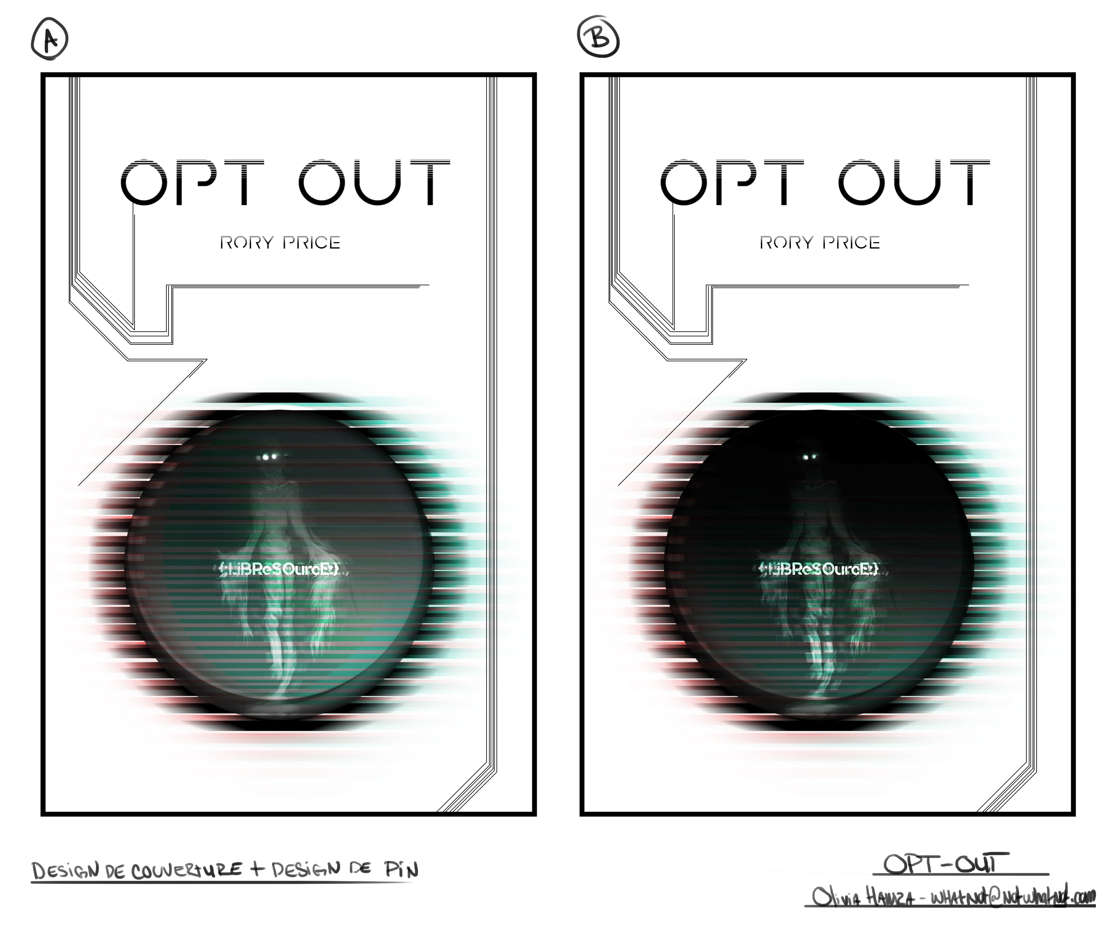 style research for the look of the distortion effect.