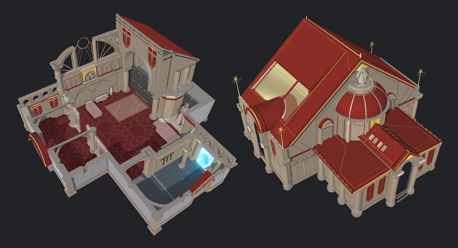 Mortuary level redesign