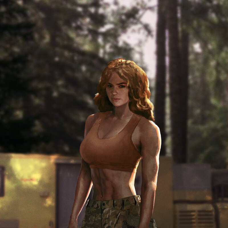 The Last Tear: Samantha - character design