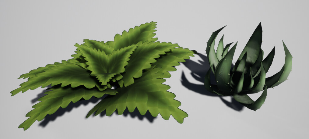 Naomi J. - Palm trees and plants ~ Axo