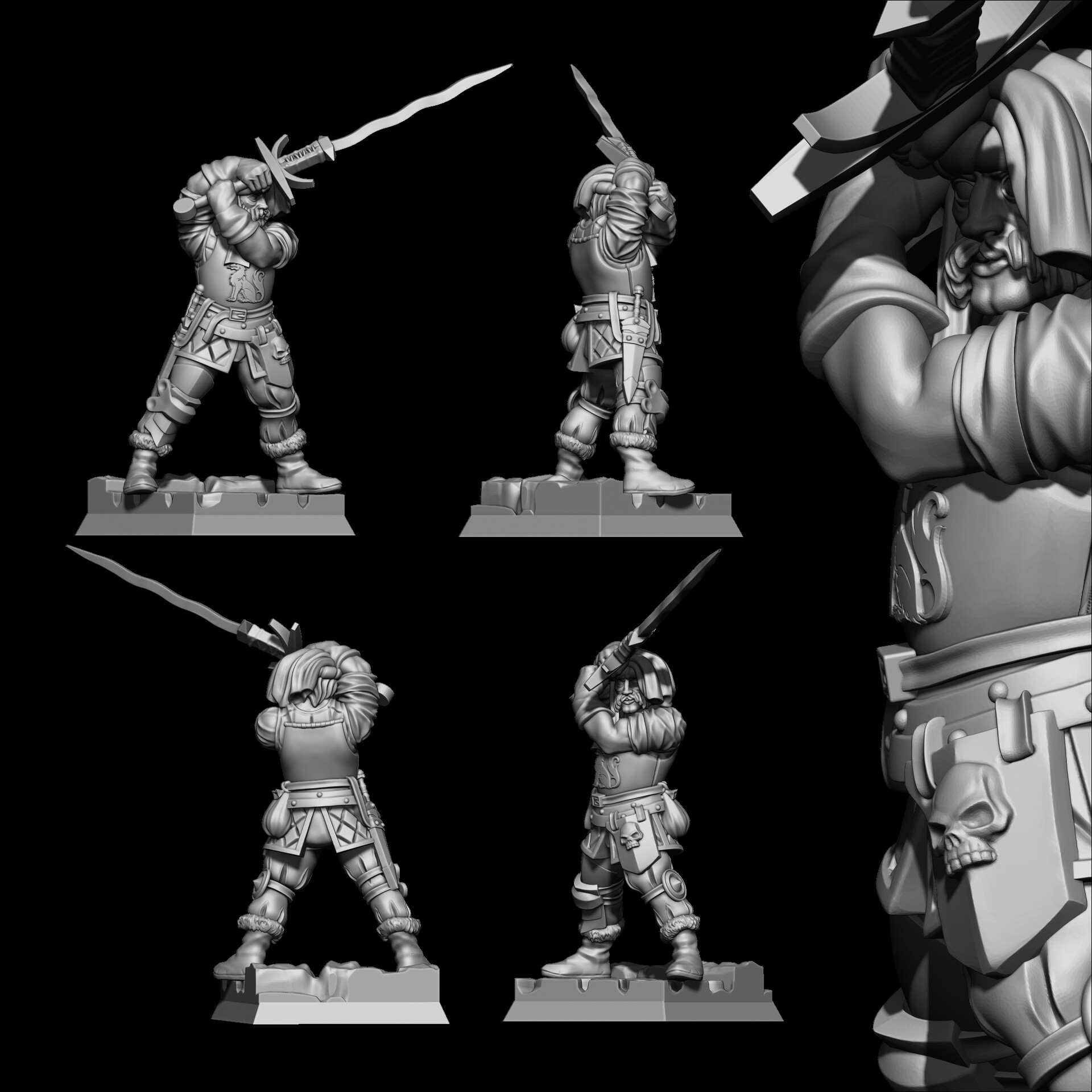 Mario García (GreySculptor) Wolf Warband 2