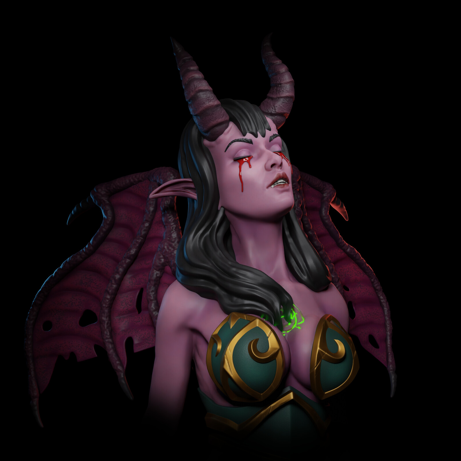Day 12. Succubus. This one is my favorite so far!