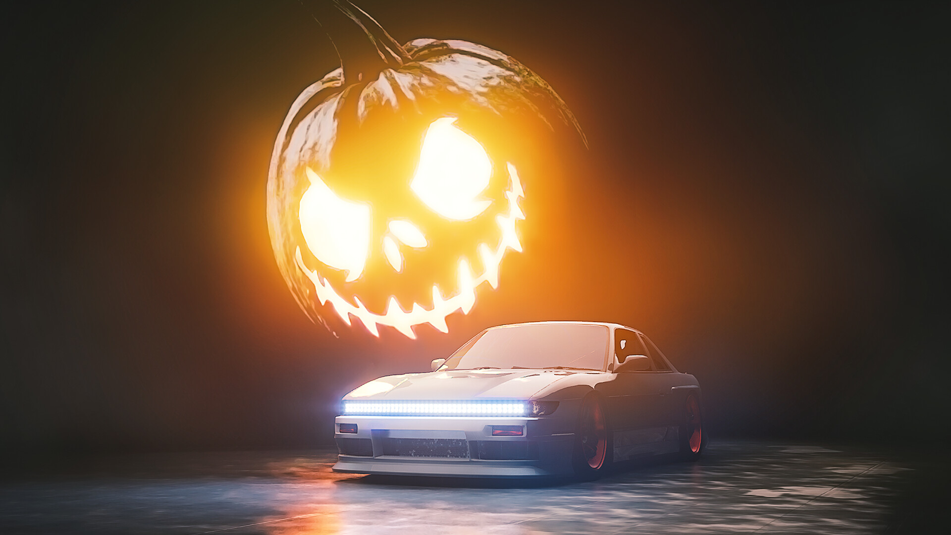 ArtStation Halloween Nissan Silvia