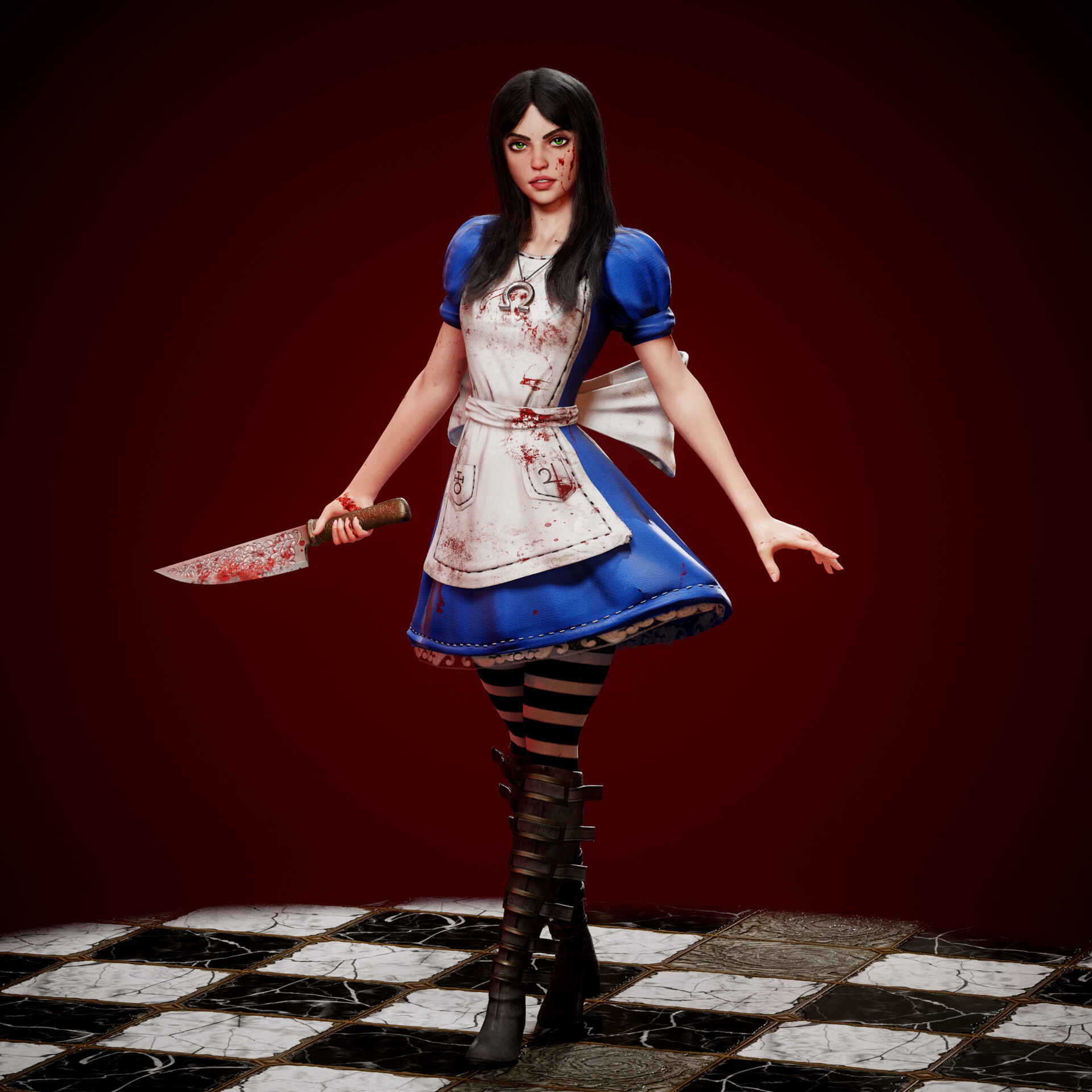 Как выглядит сама алиса Alice: Madness Returns by David Zavala - ProUser.Me